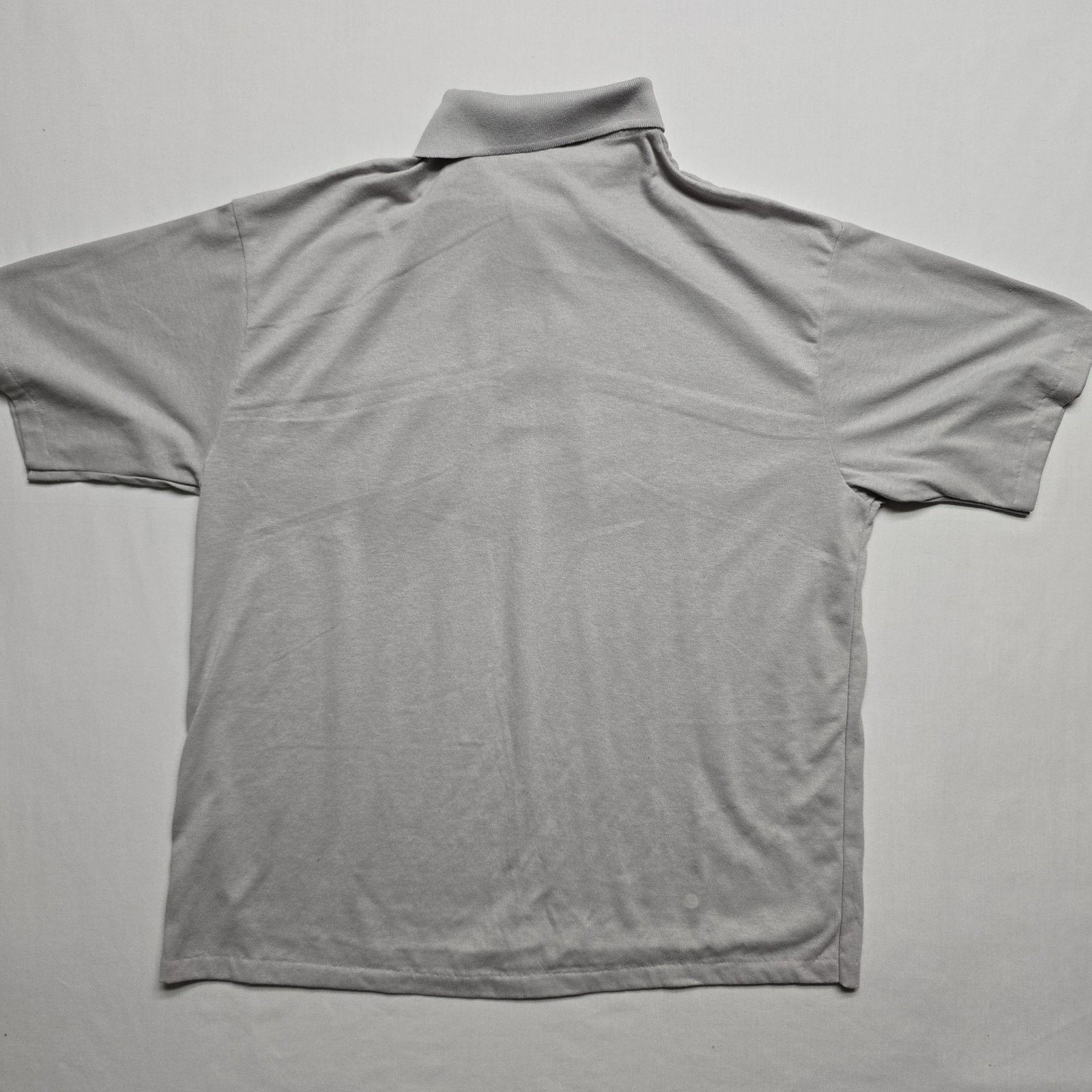 Vintage Vintage Great American Originals Polo L Gray Blank Casual Size US L / EU 52-54 / 3 - 6 Thumbnail