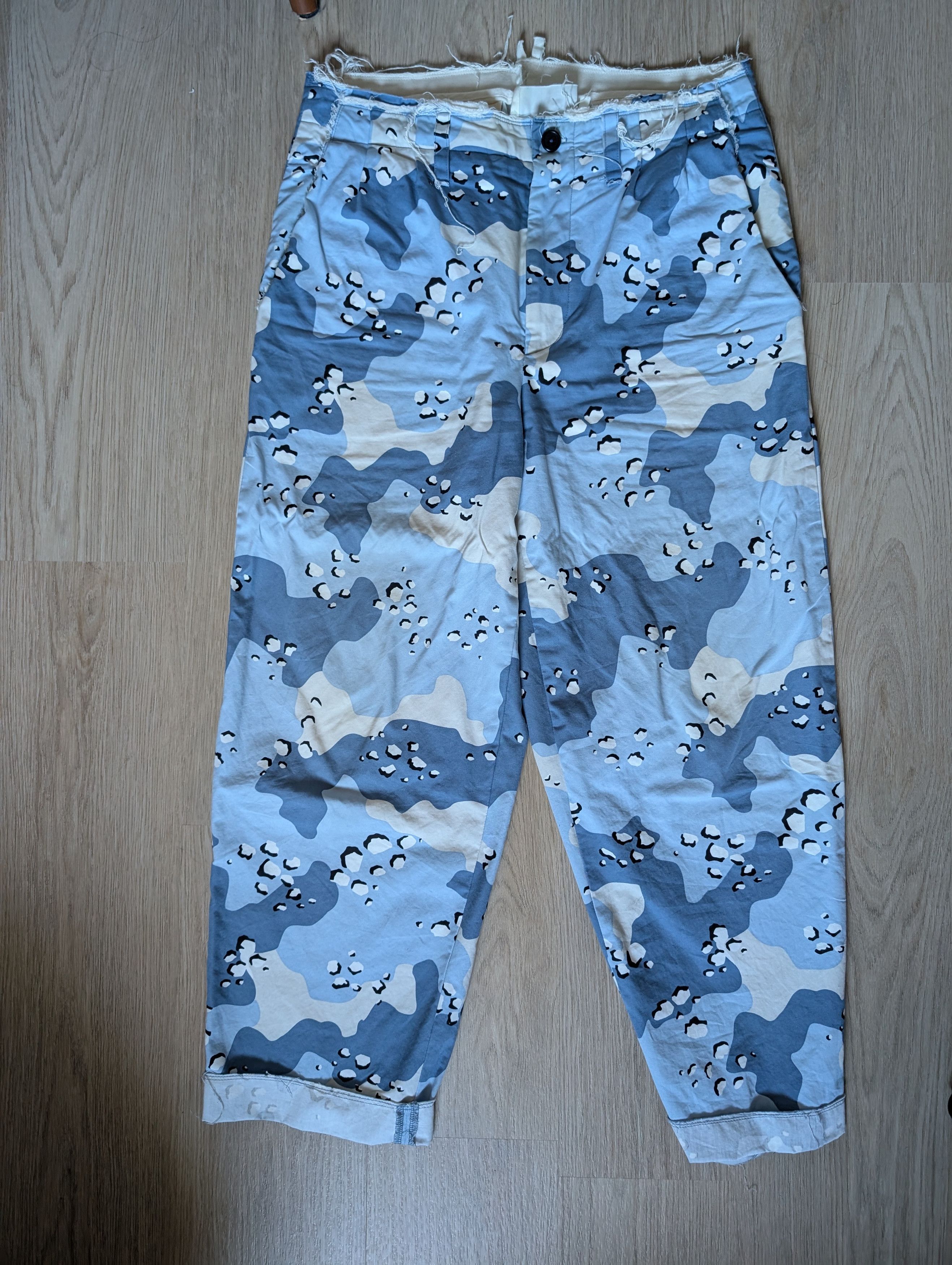 Camiel Fortgens Camo suit pants ss19 Size Medium | Grailed