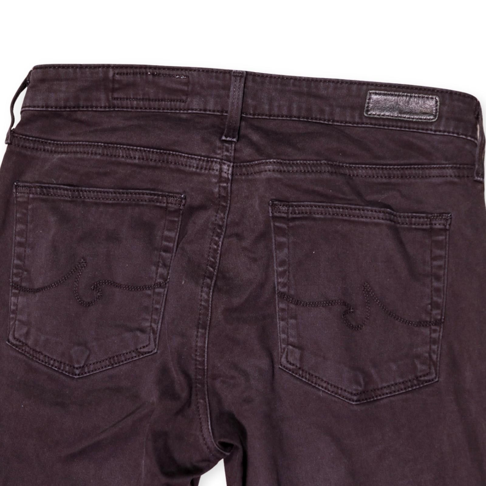AG Adriano Goldschmied Anthropologie AG Abbey Ankle Skinny Jeans 27R Black Size 27" / US 4 / IT 40 - 4 Thumbnail