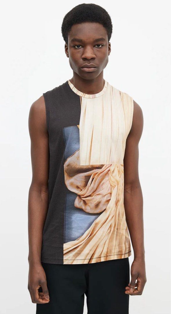 Acne Studios AW13 Acne Studios Tank Top Zone Merc PRT Size XS / US 0-2 / IT 36-38 - 1 Thumbnail