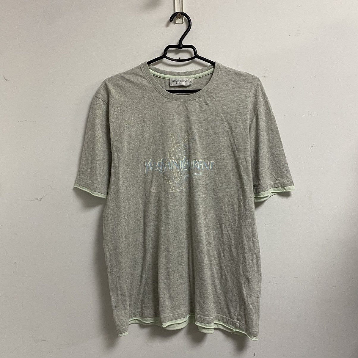 Yves Saint Laurent VINTAGE YSL YVES SAINT LAUREN T-SHIRT Size US XL / EU 56 / 4 - 1 Thumbnail