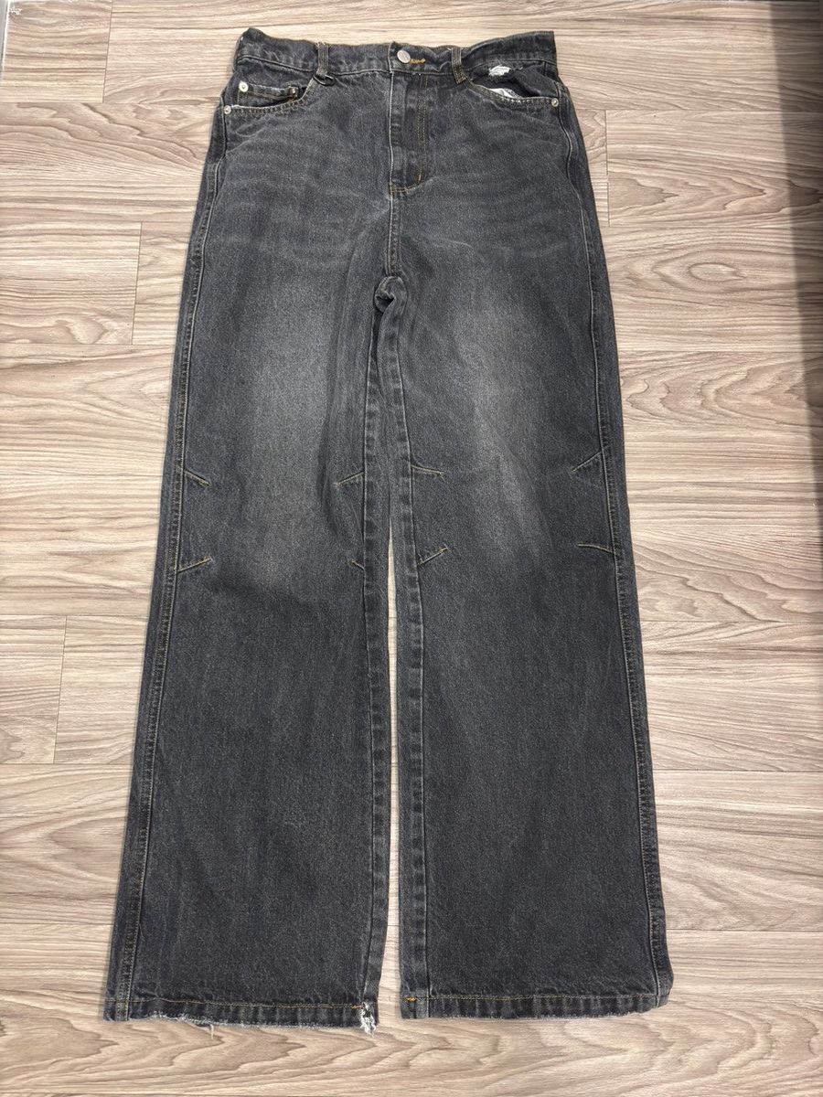 Ditch Straight Leg Jeans - Black jeans