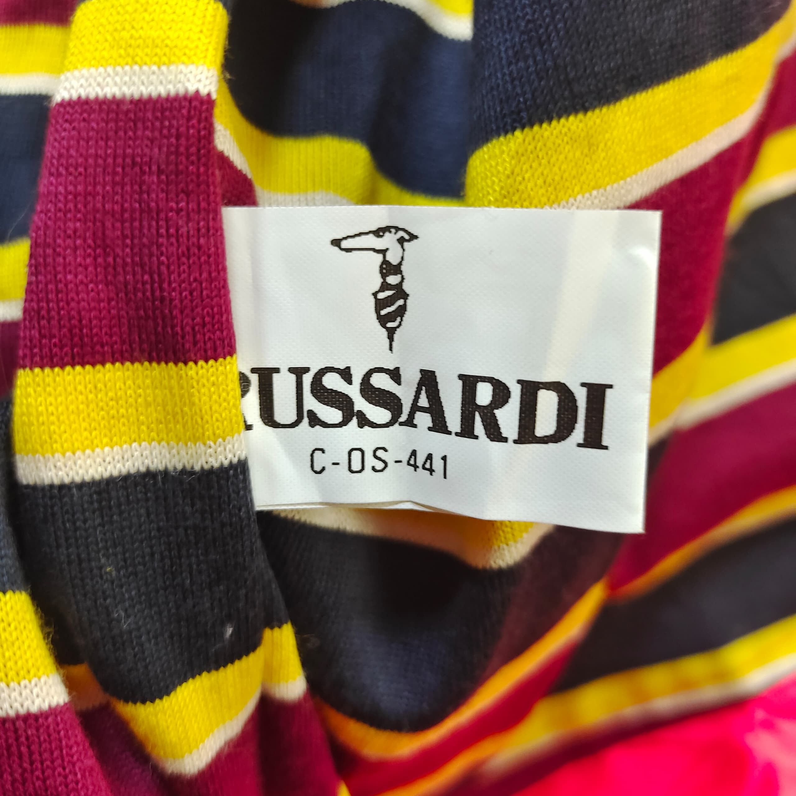Trussardi Vintage Trussardi Bright Red Greyhound Logo Windbreaker Size US L / EU 52-54 / 3 - 12 Thumbnail