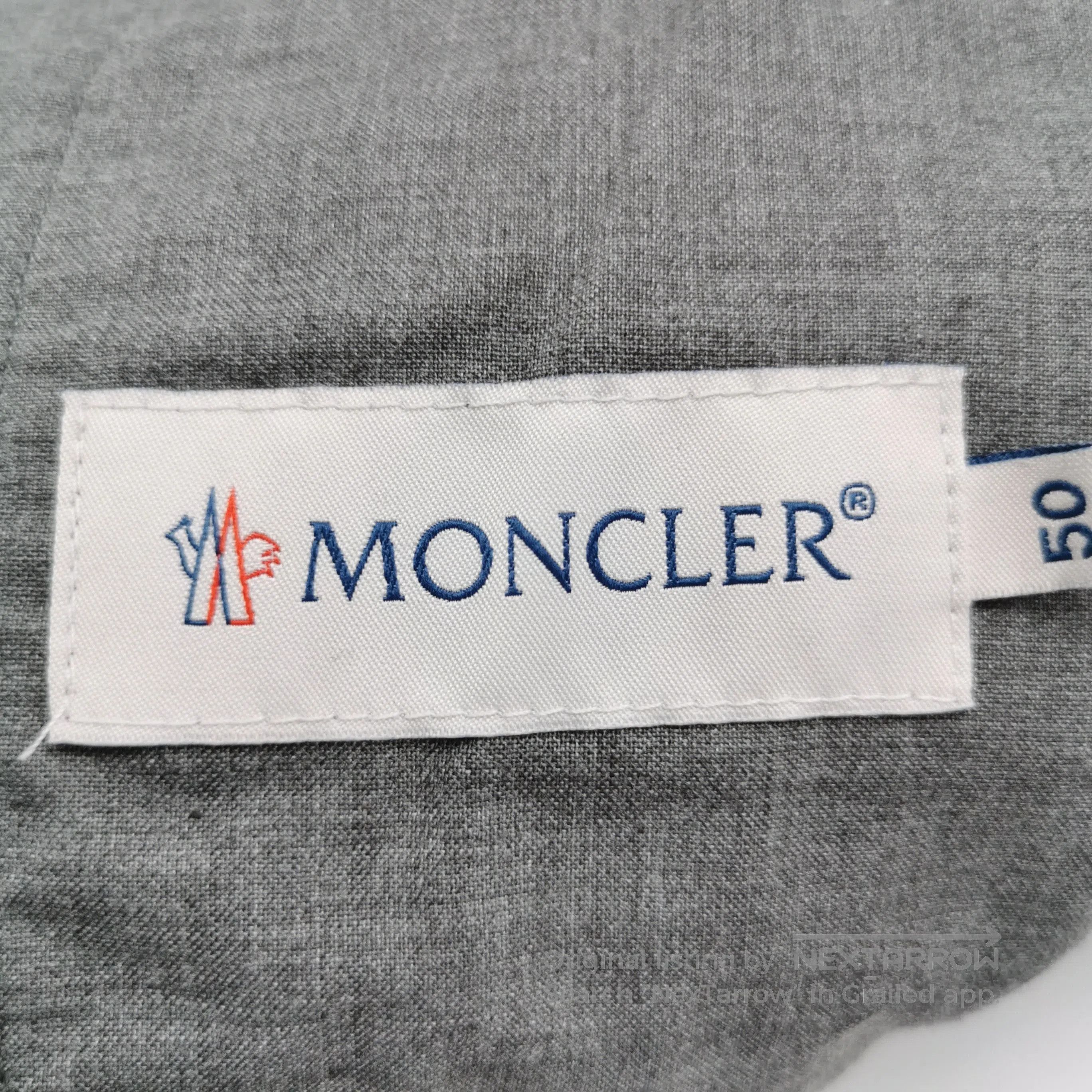Moncler Moncler Black Contrast-Trim Pants Size L/50. Size US 34 / EU 50 - 4 Thumbnail