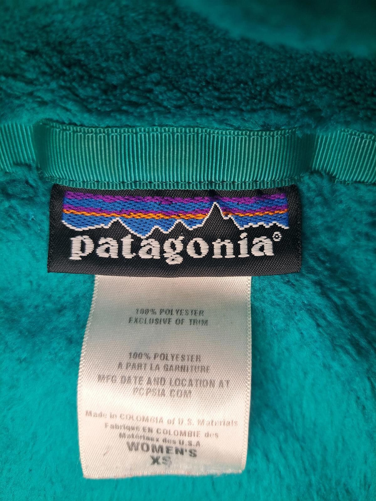 Patagonia Patagonia Snap T Pullover Jacket Womens XS Green Polartec Size XS / US 0-2 / IT 36-38 - 2 Thumbnail