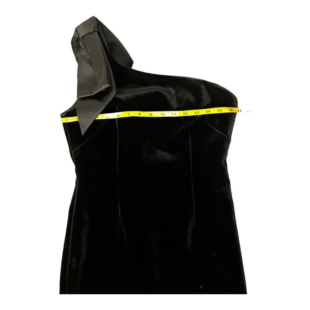 Designer Eliza J l Velvet One Shoulder Gown Size 8 Size M / US 6-8 / IT 42-44 - 8 Thumbnail