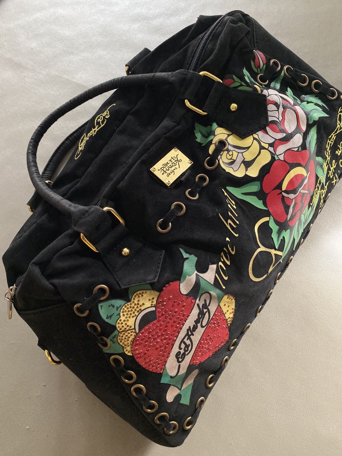 Christian Audigier × Ed Hardy Ed Hardy Duffle Bag Size ONE SIZE - 4 Thumbnail