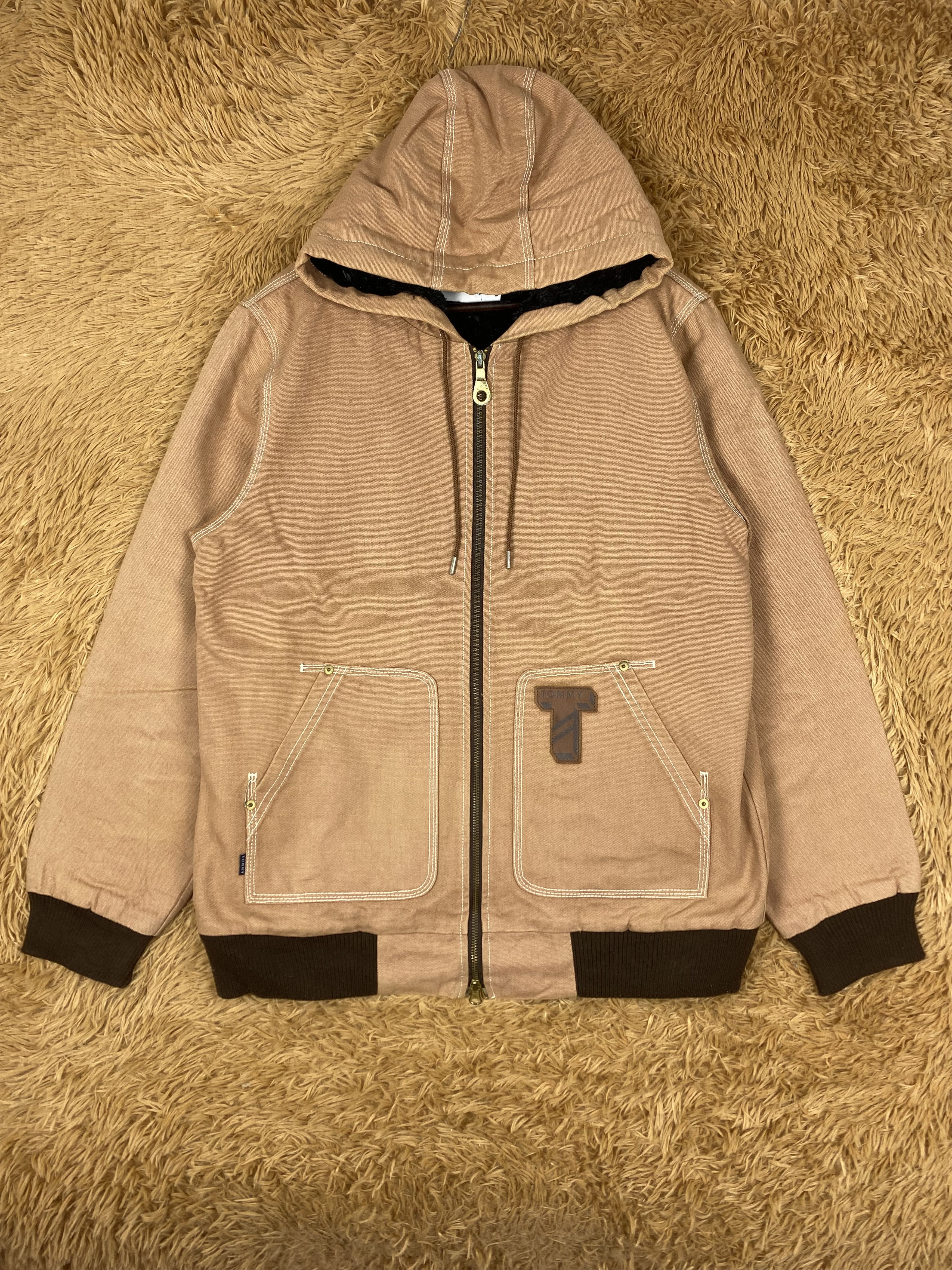 Tommy Hilfiger Vintage Tommy Zip Up With Hoodie Jacket DJ0938 Size US XL / EU 56 / 4 - 1 Thumbnail