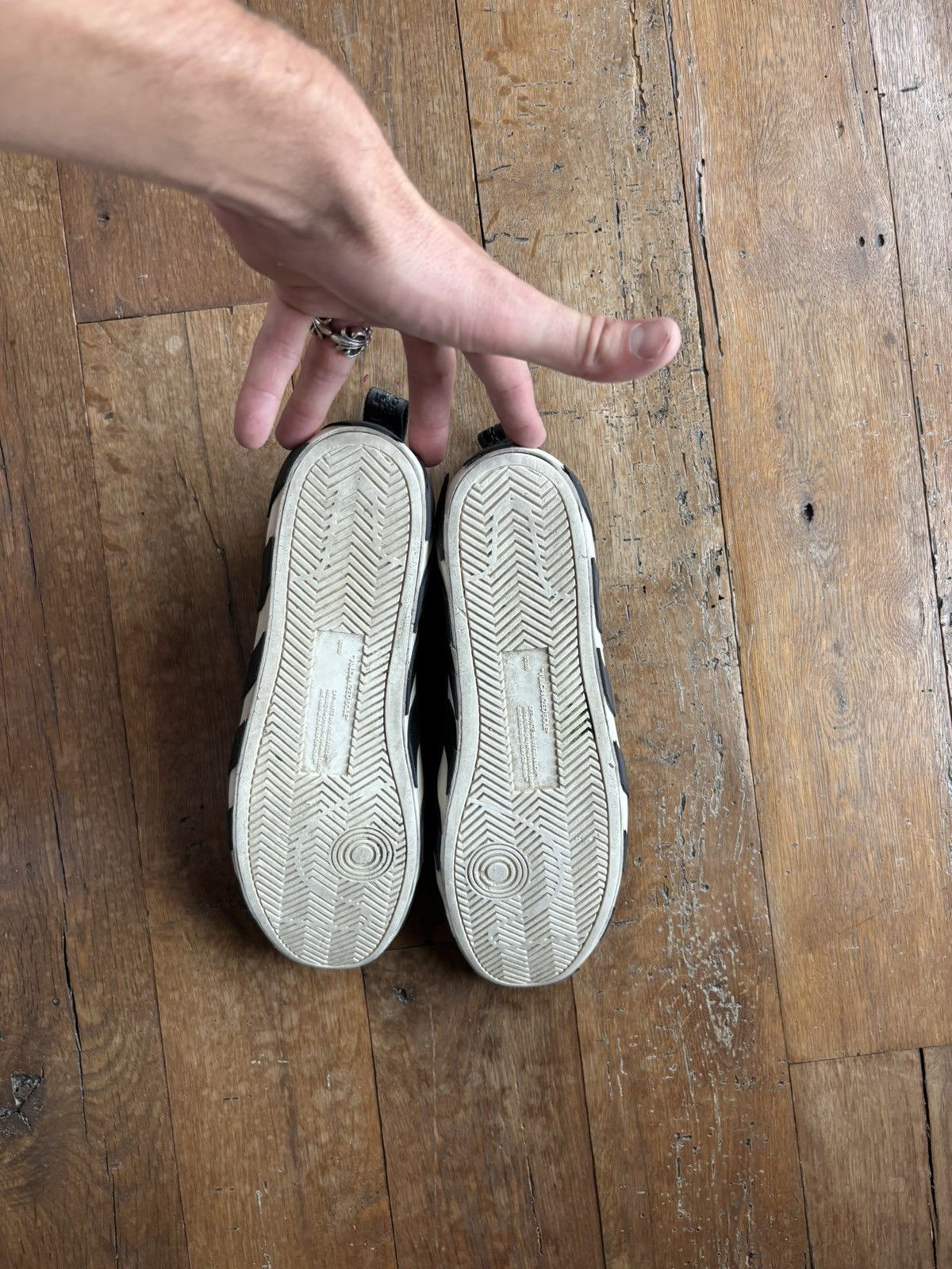 Off-White Off-White High Top Shoes Size US 13 / EU 46 - 6 Thumbnail