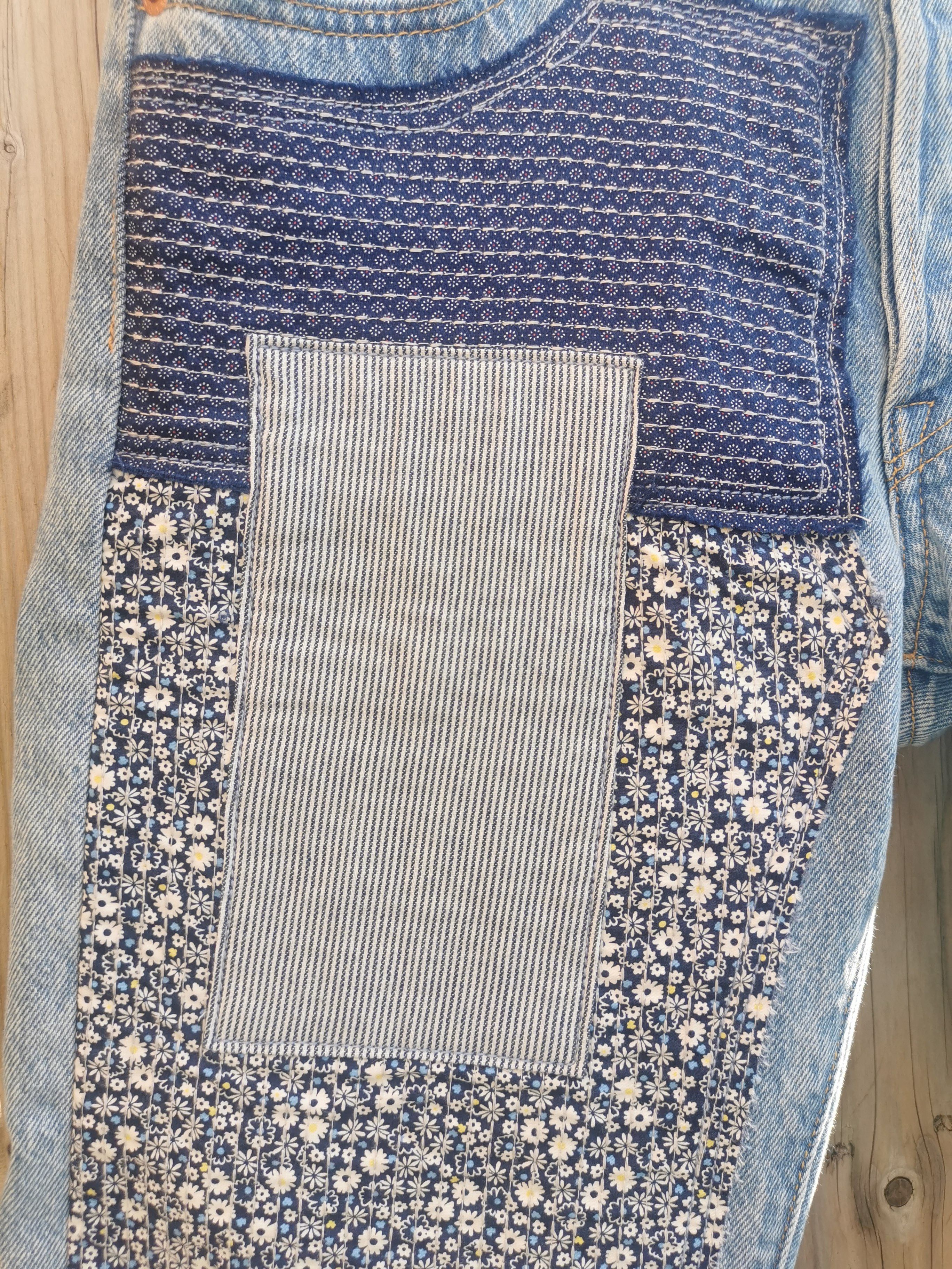 Levi's Levi's patchwork jeans/denim/trousers/pants bnwt Size US 30 / EU 46 - 3 Thumbnail