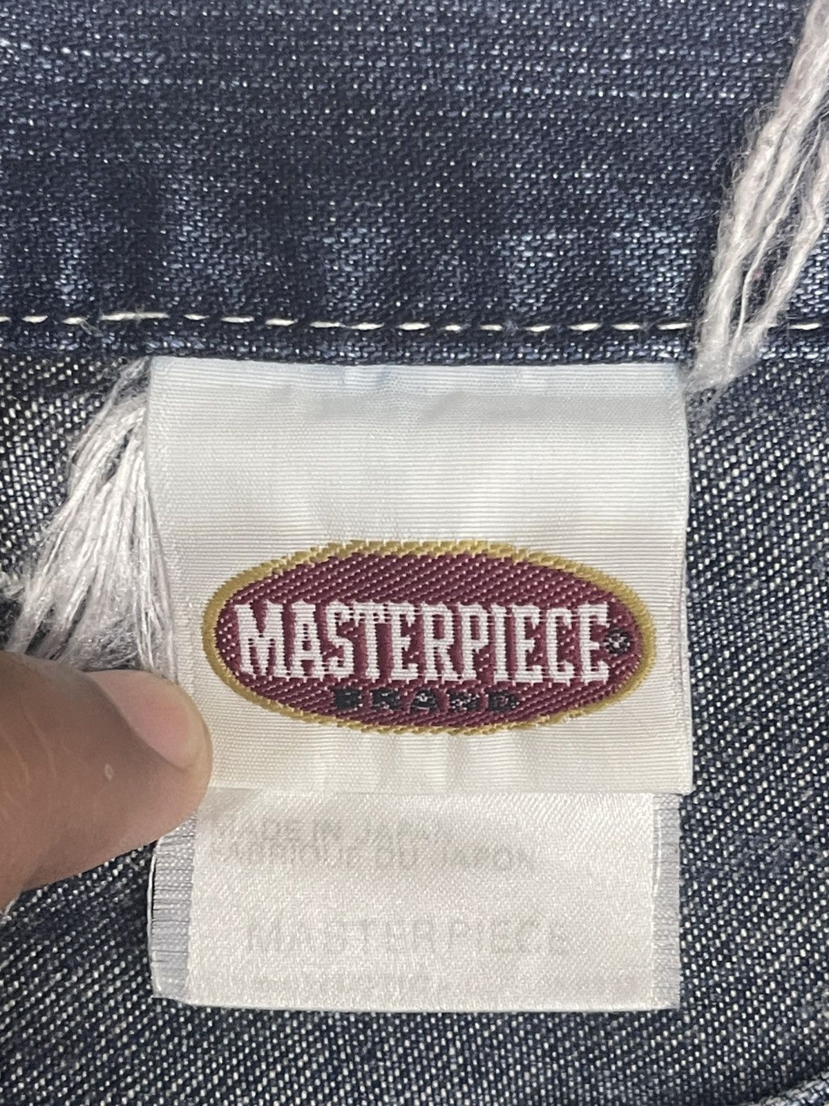 MasterPiece Masterpiece Japan Hectic Painter Pants Denim Streetwear Size US 38 / EU 54 - 4 Thumbnail