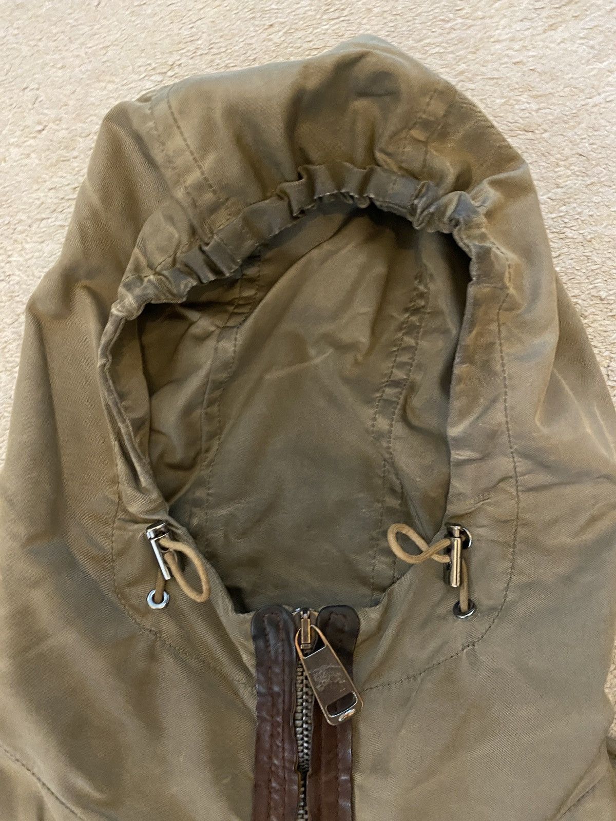 Burberry RARE ORIGINAL BURBERRY MENS PARKA COAT ( WEATHER TREATED ) Size US S / EU 44-46 / 1 - 7 Thumbnail
