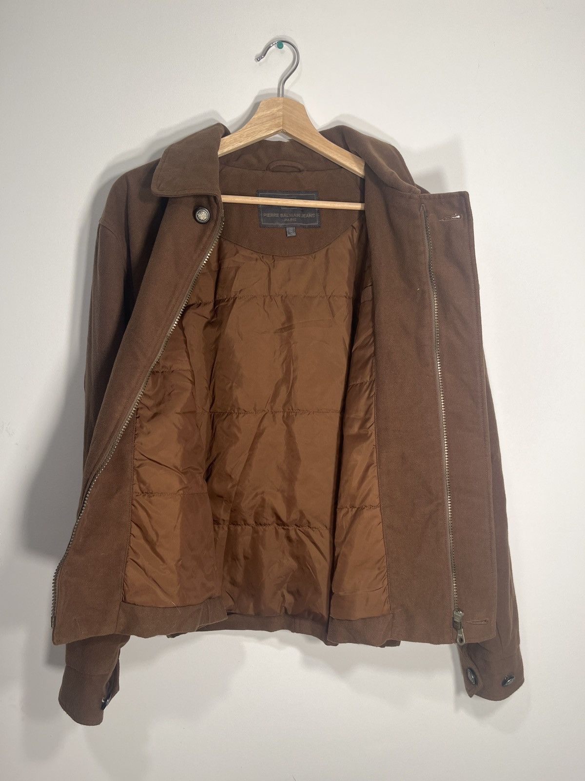 Pierre Balmain Vintage Pierre Balmain brown light jacket Size US M / EU 48-50 / 2 - 8 Thumbnail
