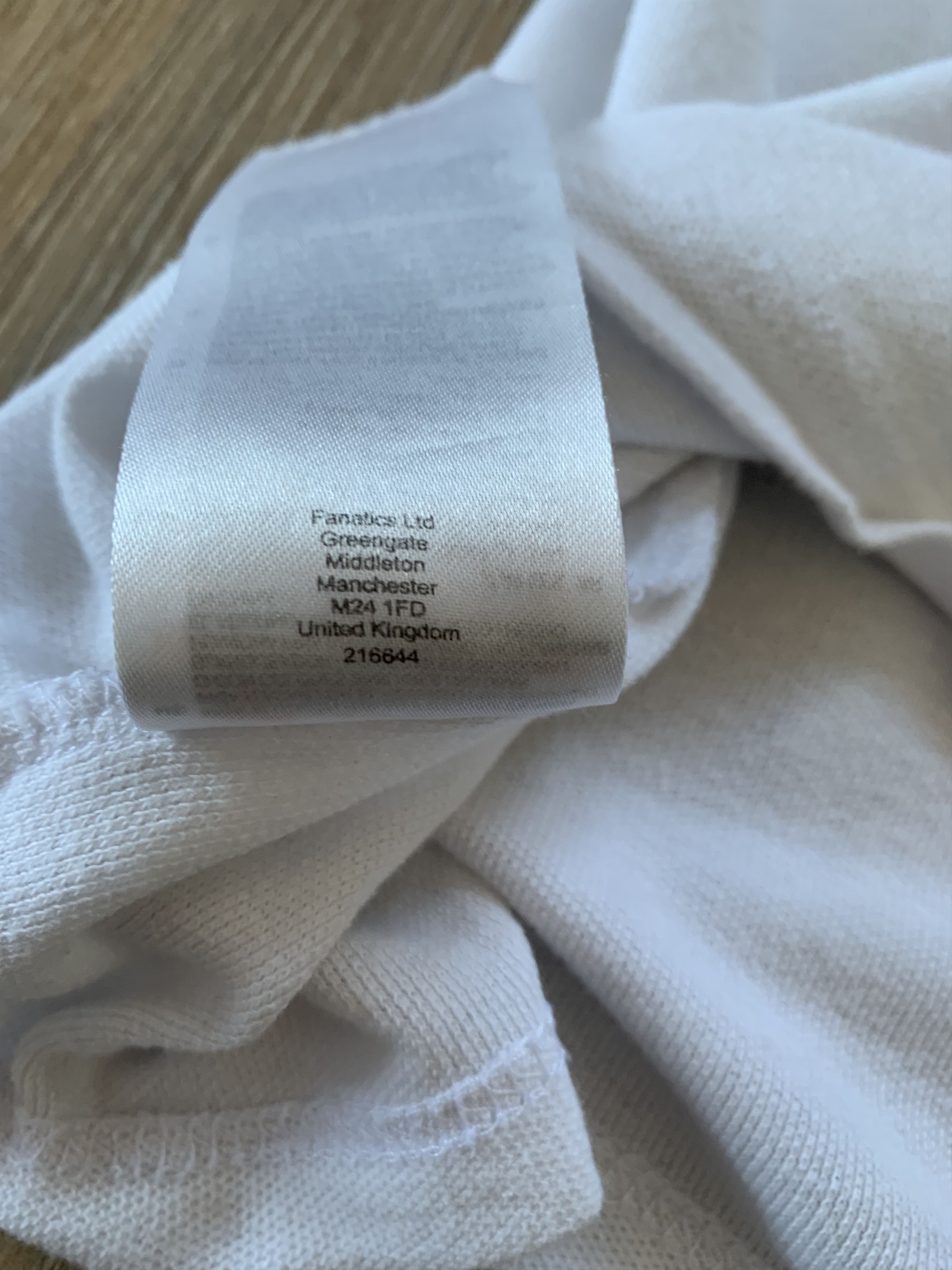Other Fanatics England White T Shirt Size US S / EU 44-46 / 1 - 8 Thumbnail