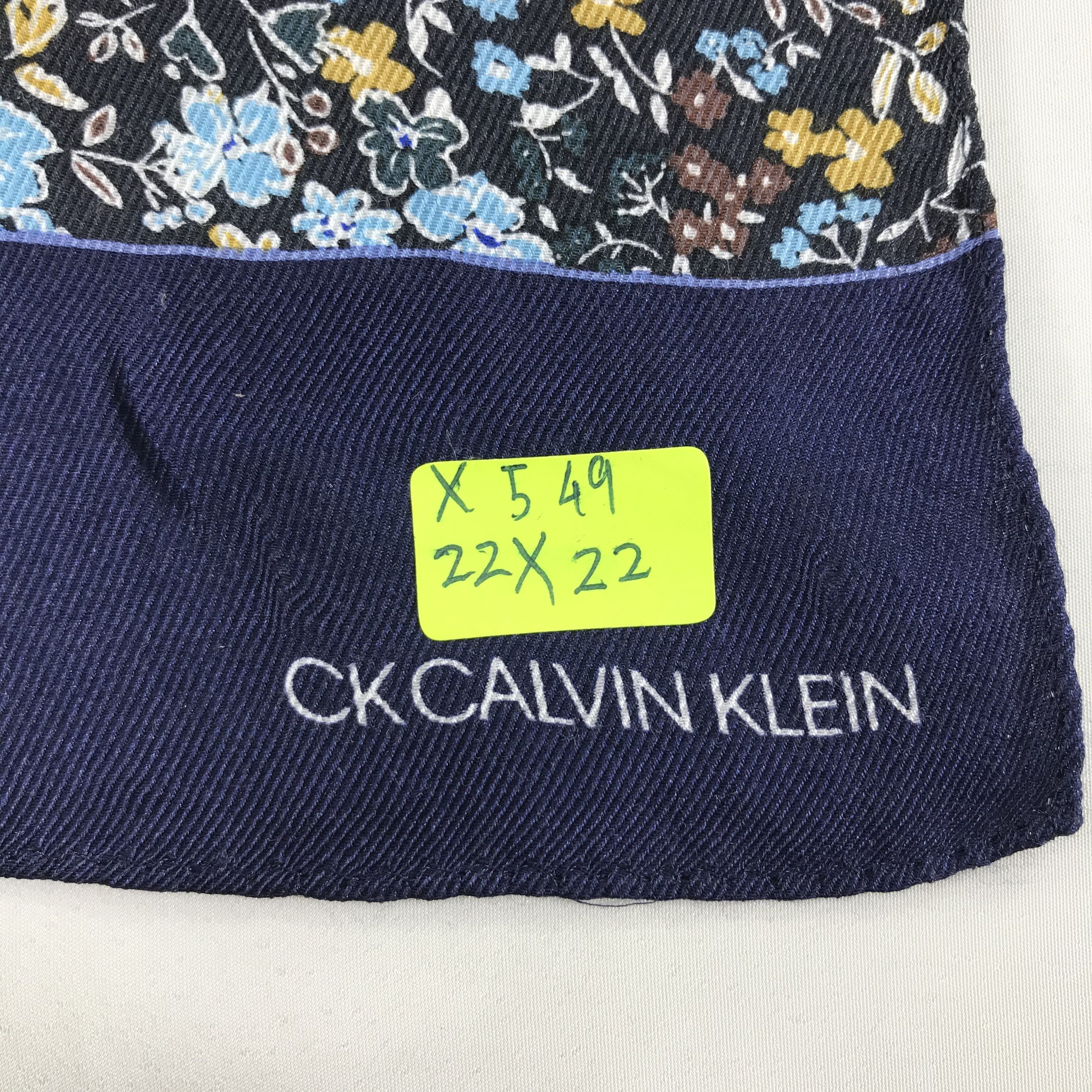 Calvin Klein Vintage Calvin Klein Silk Scarf Size ONE SIZE - 6 Thumbnail