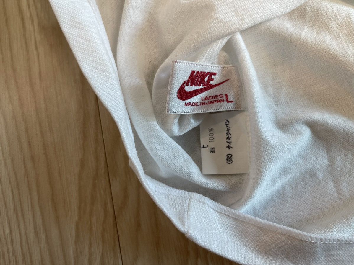 Nike Nike Blue Tag Japan Edition 80’s Vintage Polo Pique T-shirt Size L / US 10 / IT 46 - 5 Thumbnail