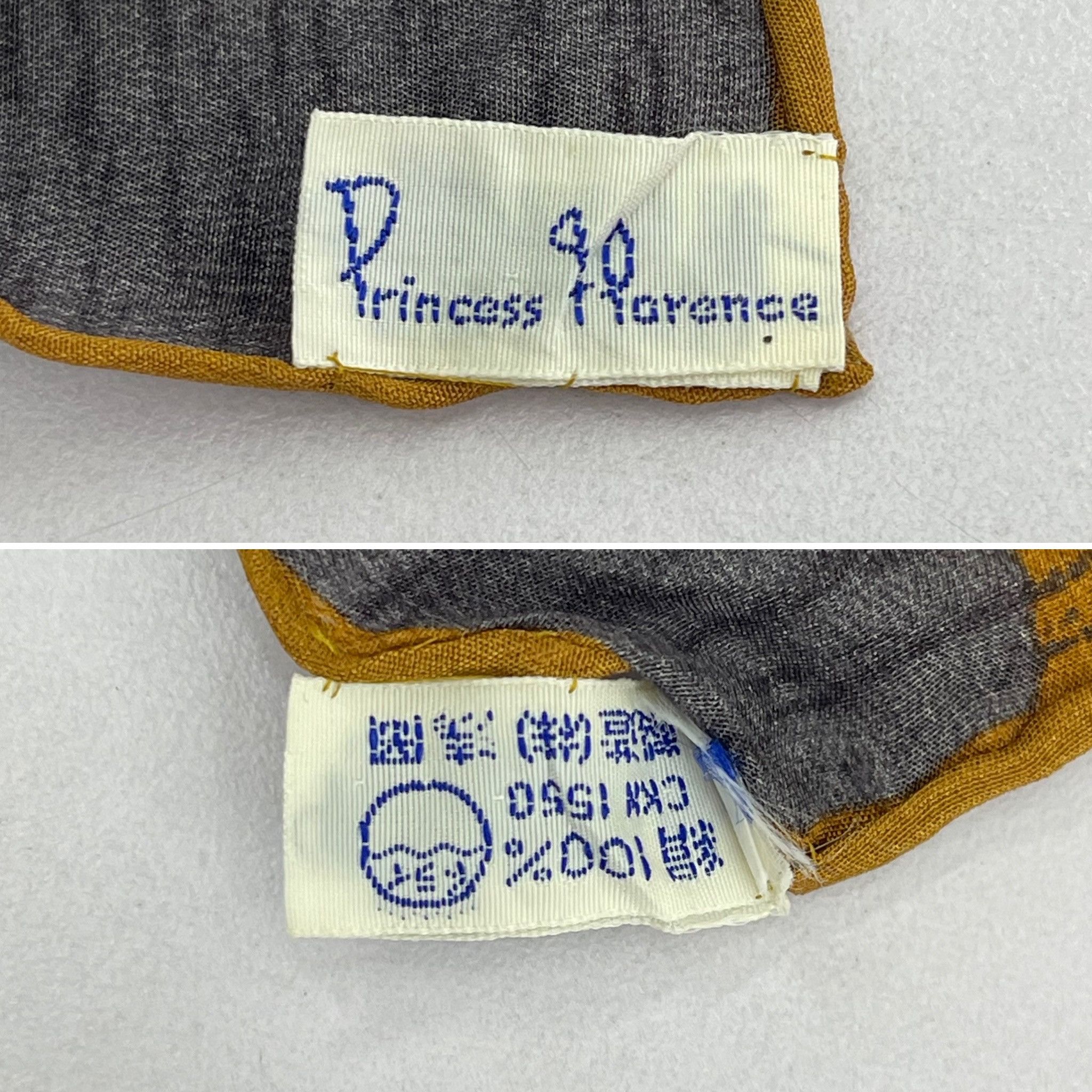 Other Vintage Princess Florence Silk Scarf - S7028 Size ONE SIZE - 3 Thumbnail