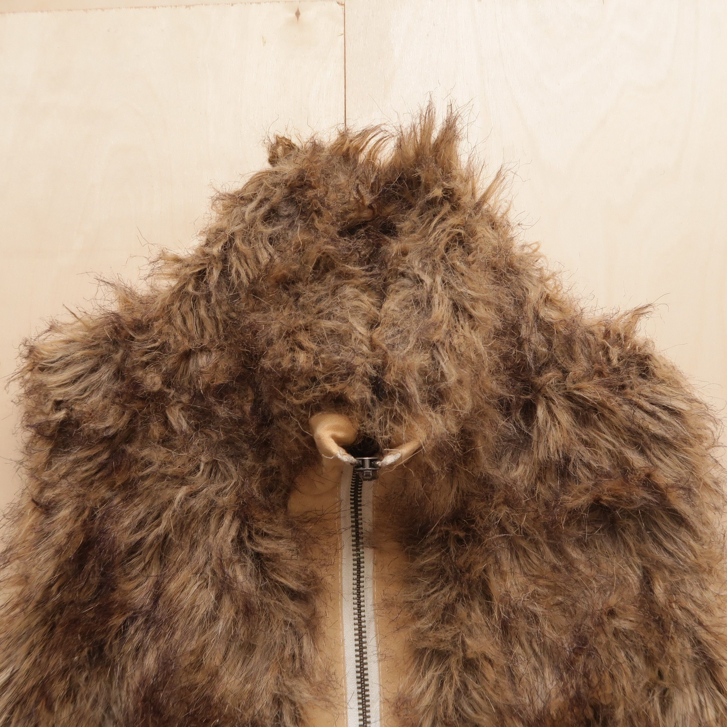 Japanese Brand 1980s Flow Heart Jam Japan Fur Zip Vest Size US M / EU 48-50 / 2 - 3 Thumbnail