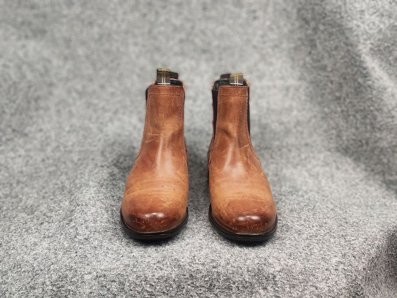 Barbour Barbour Rimini Waterproof Chestnut Chelsea Leather Boots Size US 5 / IT 35 - 4 Thumbnail