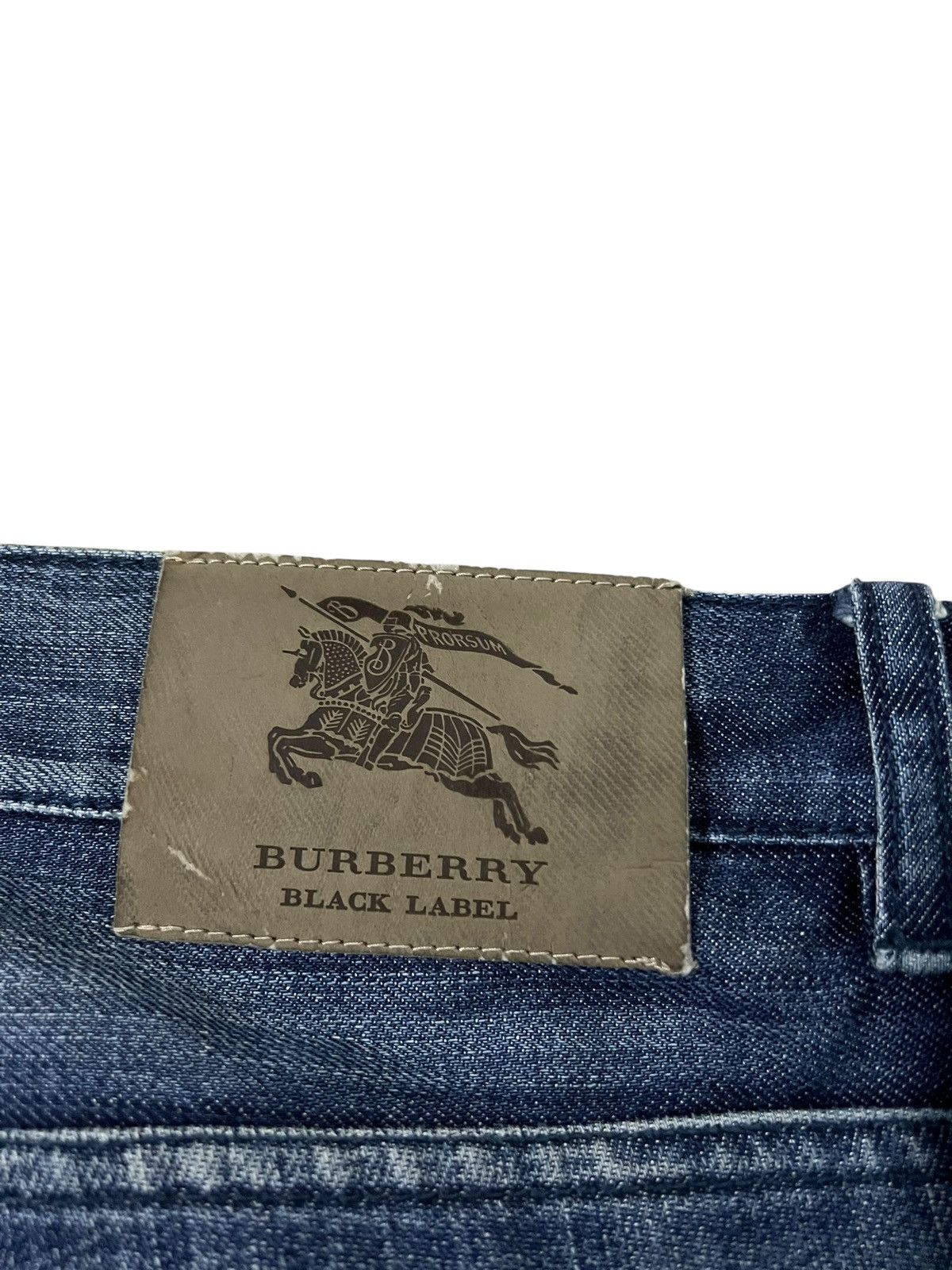 Burberry Burberry Black Label Mud Wash Jean Size US 31 - 14 Thumbnail
