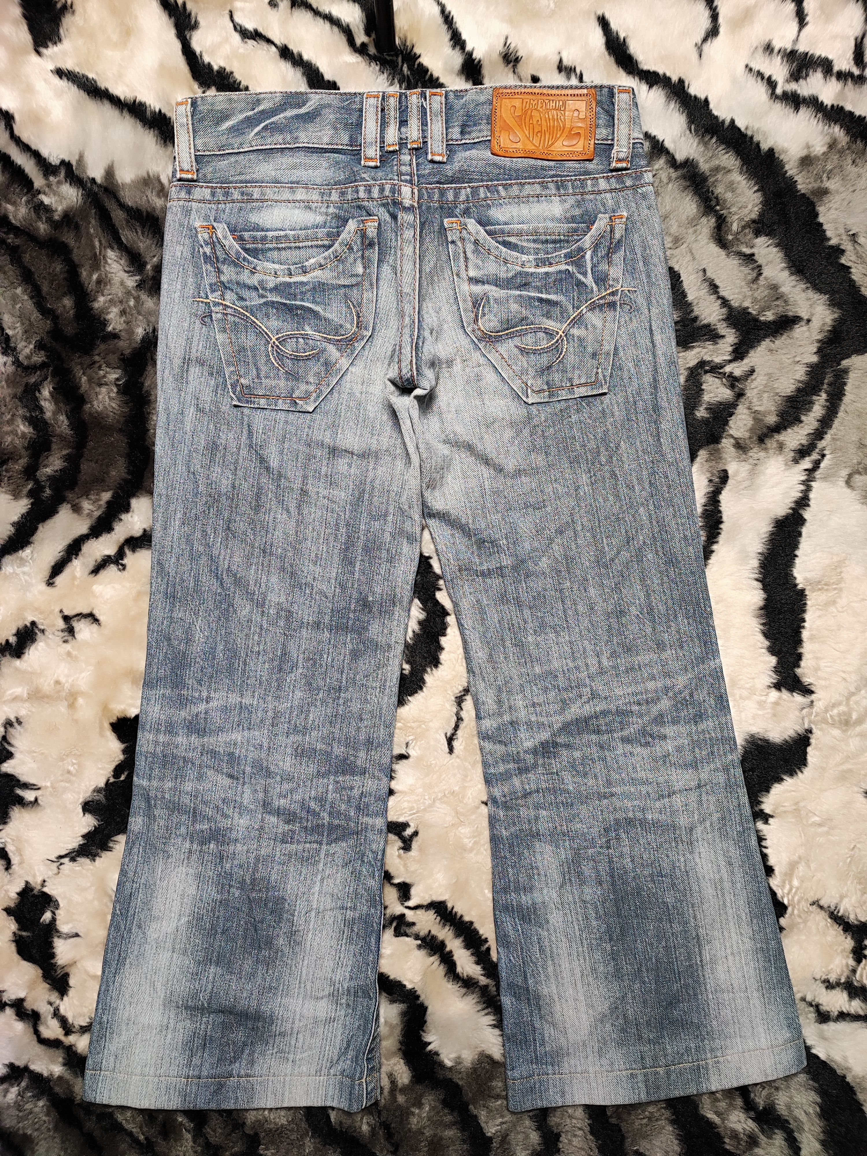 Edwin Thrashed Distressed Jeans ERD Grunge Chrome Size US 30 / EU 46 - 10 Thumbnail