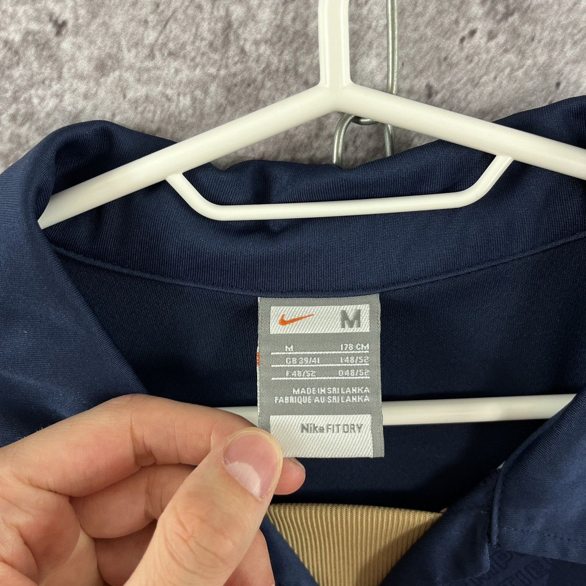 Nike × Vintage Vintage 2000x NikeFit Tiempo Collared T-Shirt Jersey Size M Size US M / EU 48-50 / 2 - 11 Thumbnail