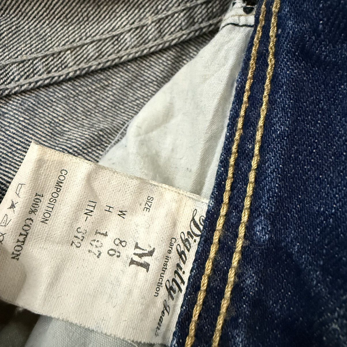 Tornado Mart Flared 🔥🇯🇵 Vintage 90s Diggity Distressed Whisker Jeans Denim Size US 32 / EU 48 - 21 Thumbnail