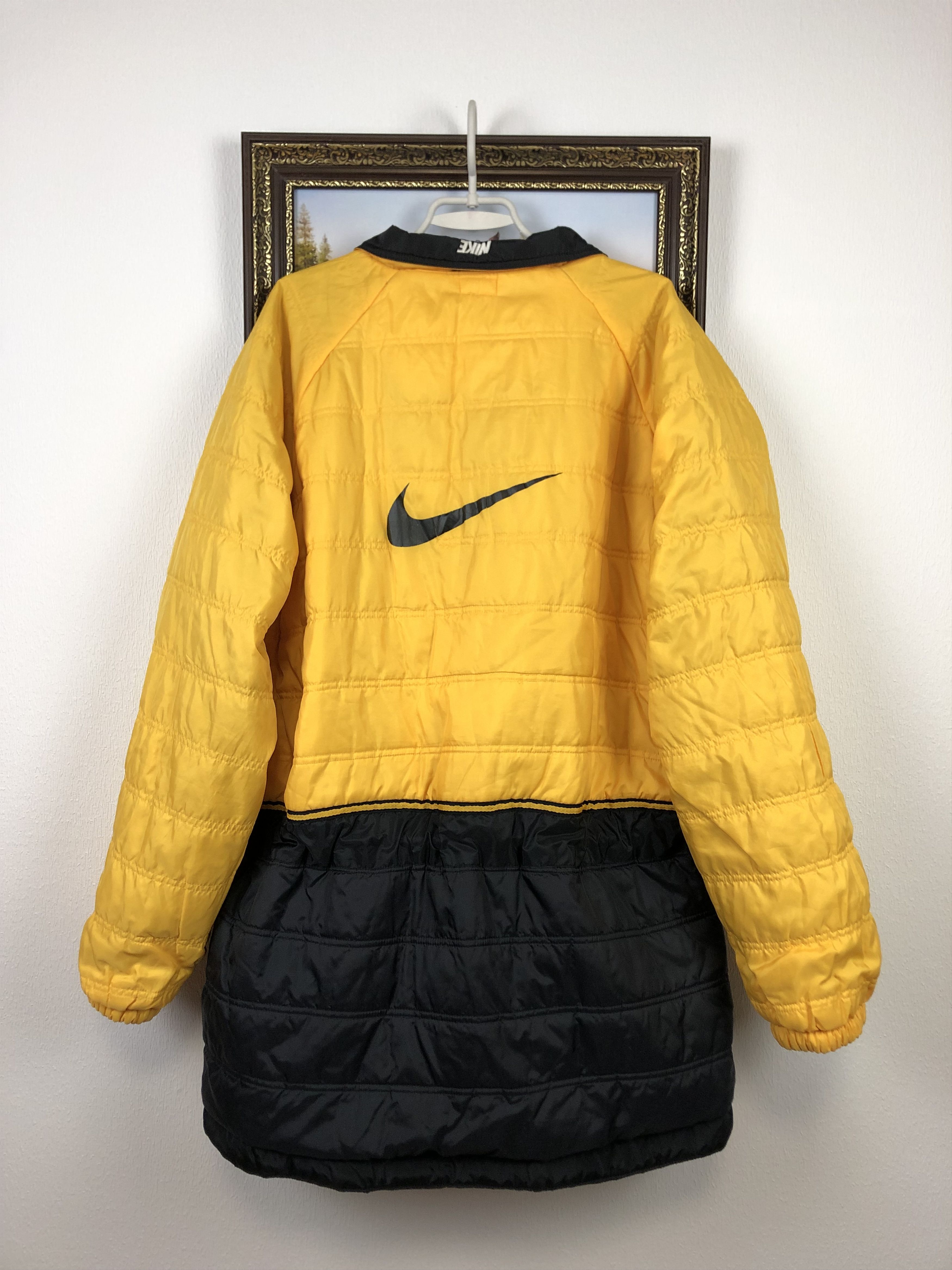Nike Vintage Borussia Dortmund Football Warm Jacket Double Sided Size US XXL / EU 58 / 5 - 24 Thumbnail
