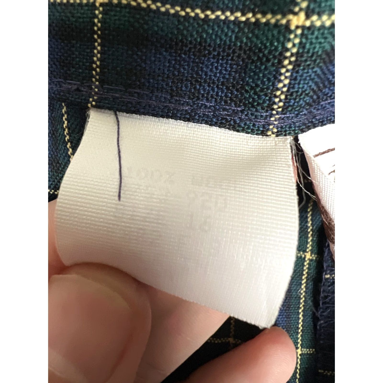 Pendleton VINTAGE Pendleton Pants Womens 16 Blue Plaid Wool Pleated Tapered Dress Workwear Pants Womens Blue Plaid Wool Pleated Tapered Workwear Size 38" / US 16 / IT 52 - 5 Thumbnail