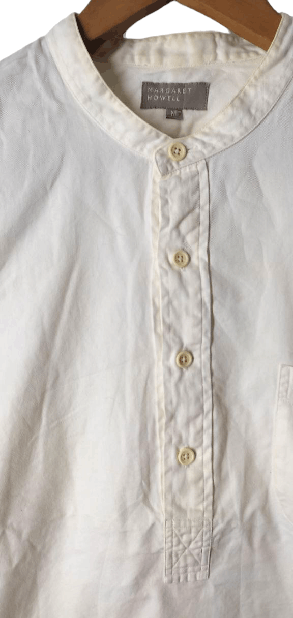 Margaret Howell MARGARET HOWELL MHL LONGSLEEVE BUTTON TEE Size US M / EU 48-50 / 2 - 4 Thumbnail