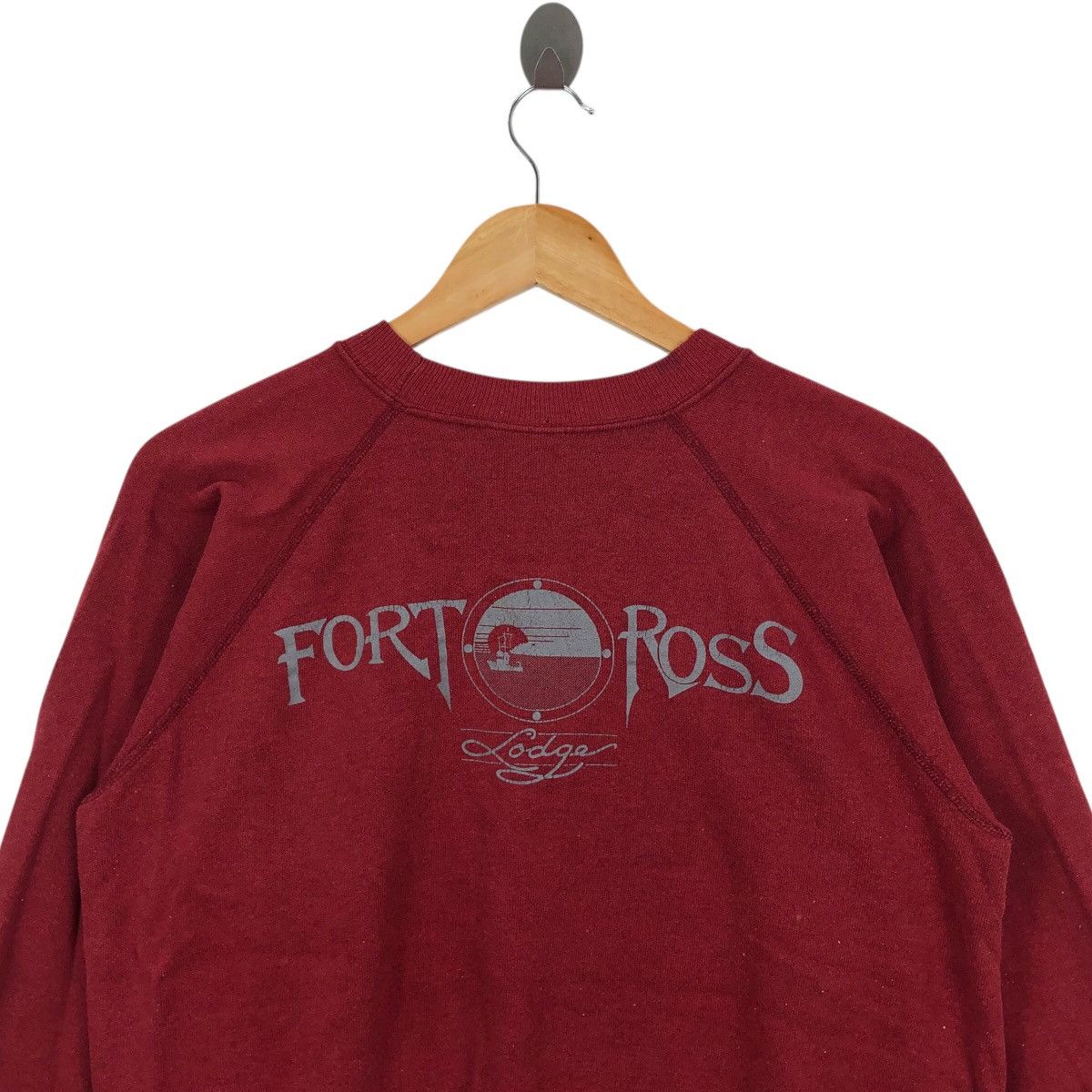 Vintage Vintage 80s FORT ROSS LODGE Jenner California Usa Sweatshirt Size M / US 6-8 / IT 42-44 - 6 Thumbnail