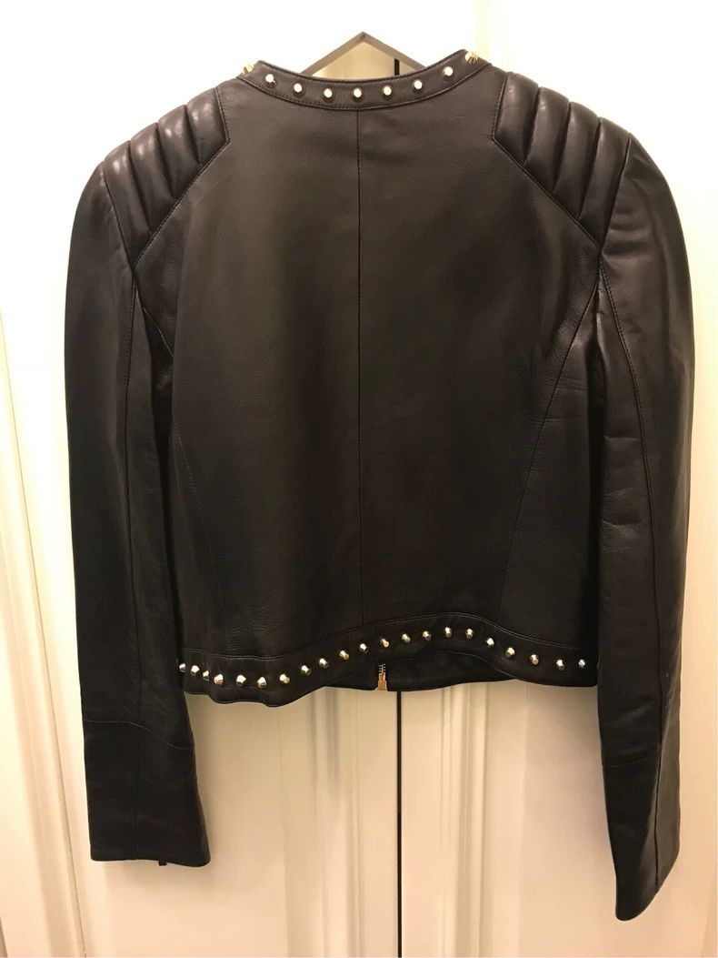 Versace Versace Women's leather clothes lambskin Size S / US 4 / IT 40 - 3 Thumbnail