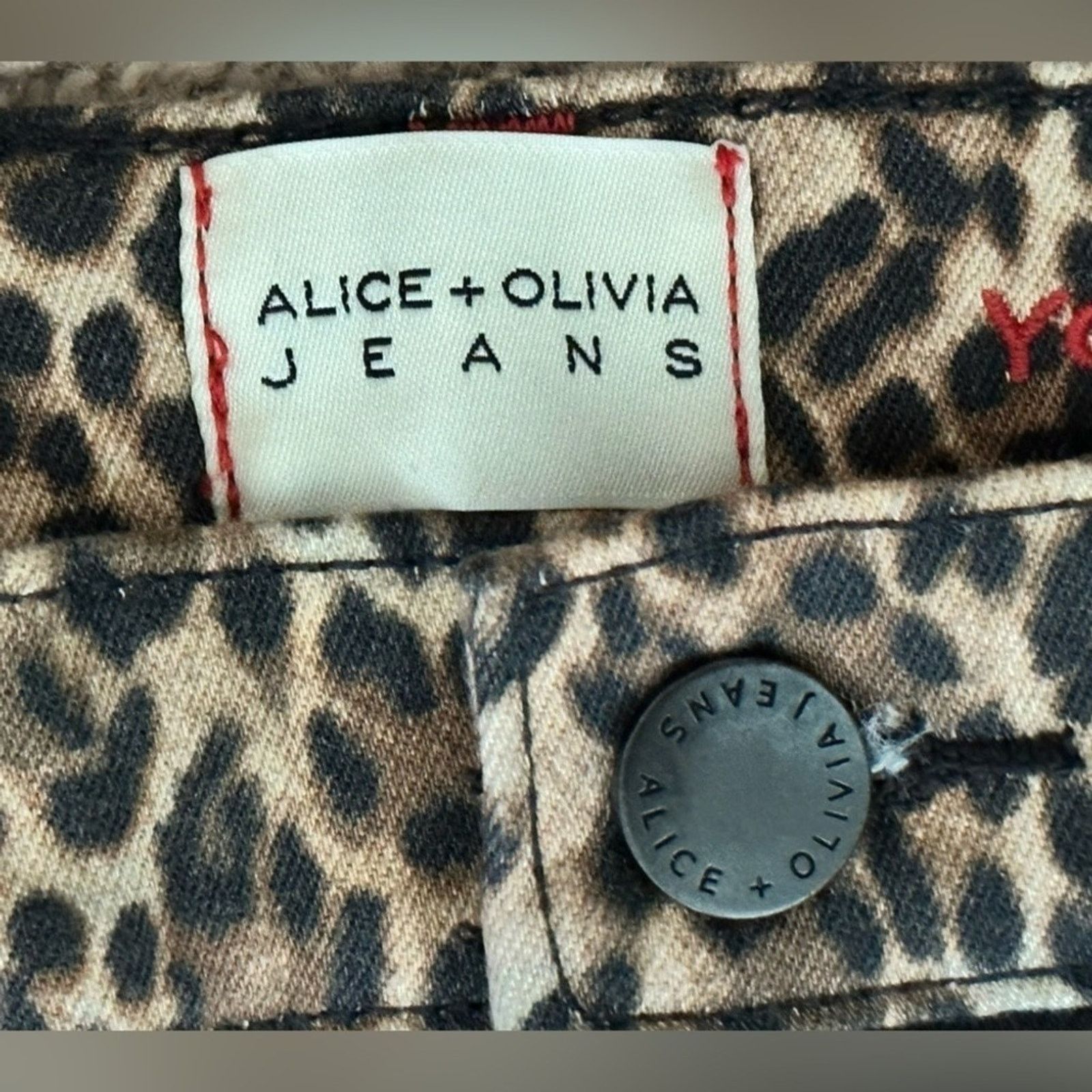 Alice + Olivia Alice + Olivia Baby Boot Animal Print QUEEN Of The Night 25 Size 25" / US 0 / IT 36 - 13 Thumbnail