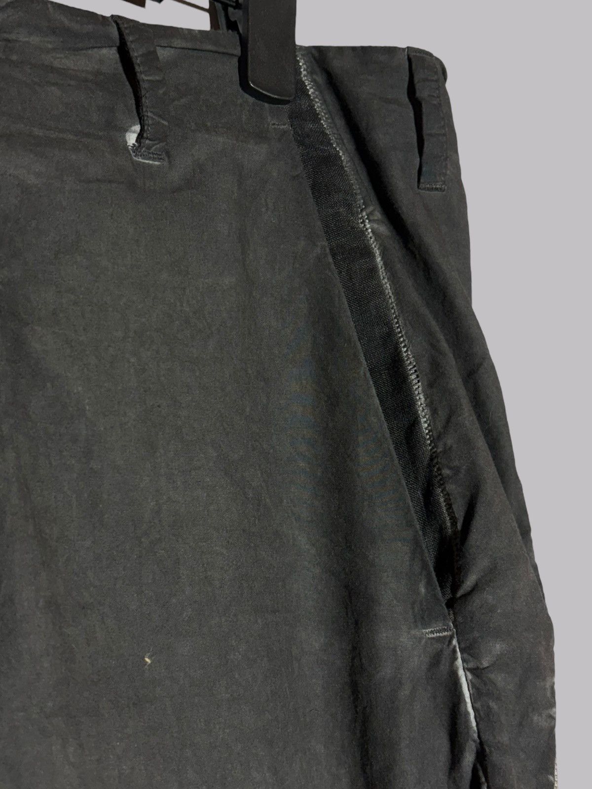 Transit Uomo Transit Uomo Dark Grey Charcoal Cotton Linen Pants Rare Size US 28 / EU 44 - 6 Thumbnail