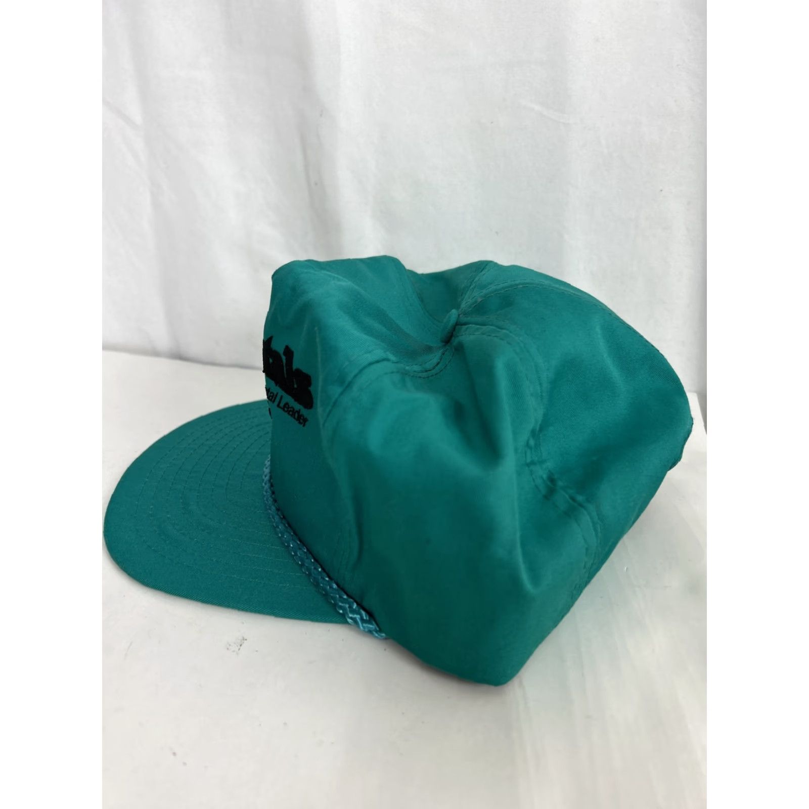 Vintage VINTAGE Nissin Baseball Cap Hat Strap Back Green Teal One Size Men US Rentals Sacramento Chord Nissin Size ONE SIZE - 4 Thumbnail