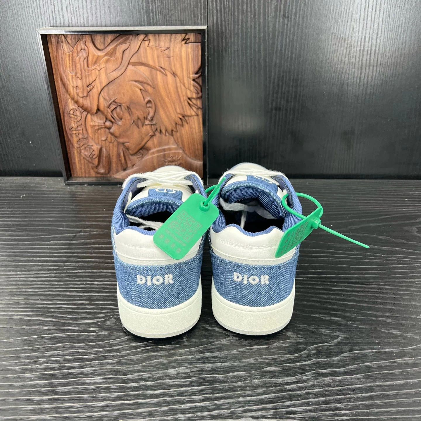 Dior Dior B27 Denim White & Blue 99 New 40 Size US 7 / EU 40 - 4 Thumbnail