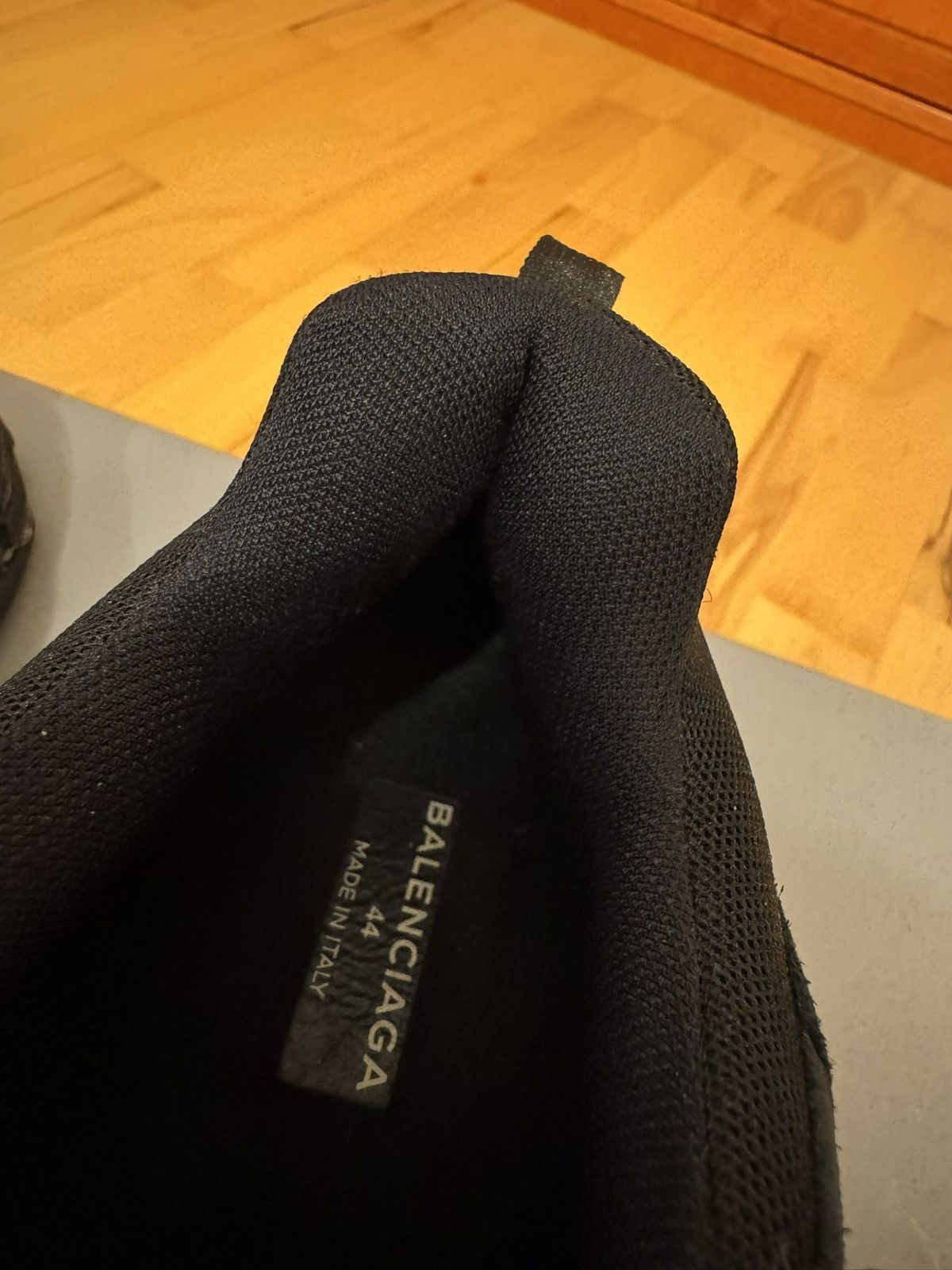 Balenciaga Balenciaga Triple S Triple Black Made In Italy Size US 11 / EU 44 - 14 Thumbnail