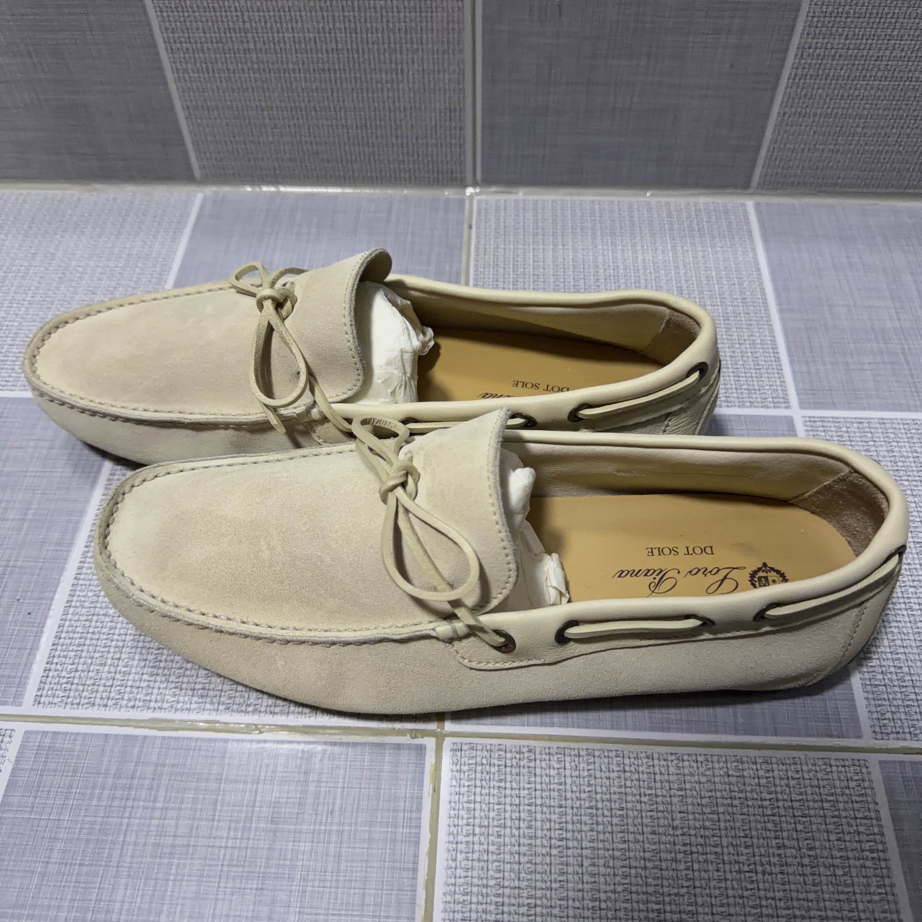 Loro Piana Loro Piana Suede Loafers Beige Size 8 Size US 8 / EU 41 - 1 Thumbnail