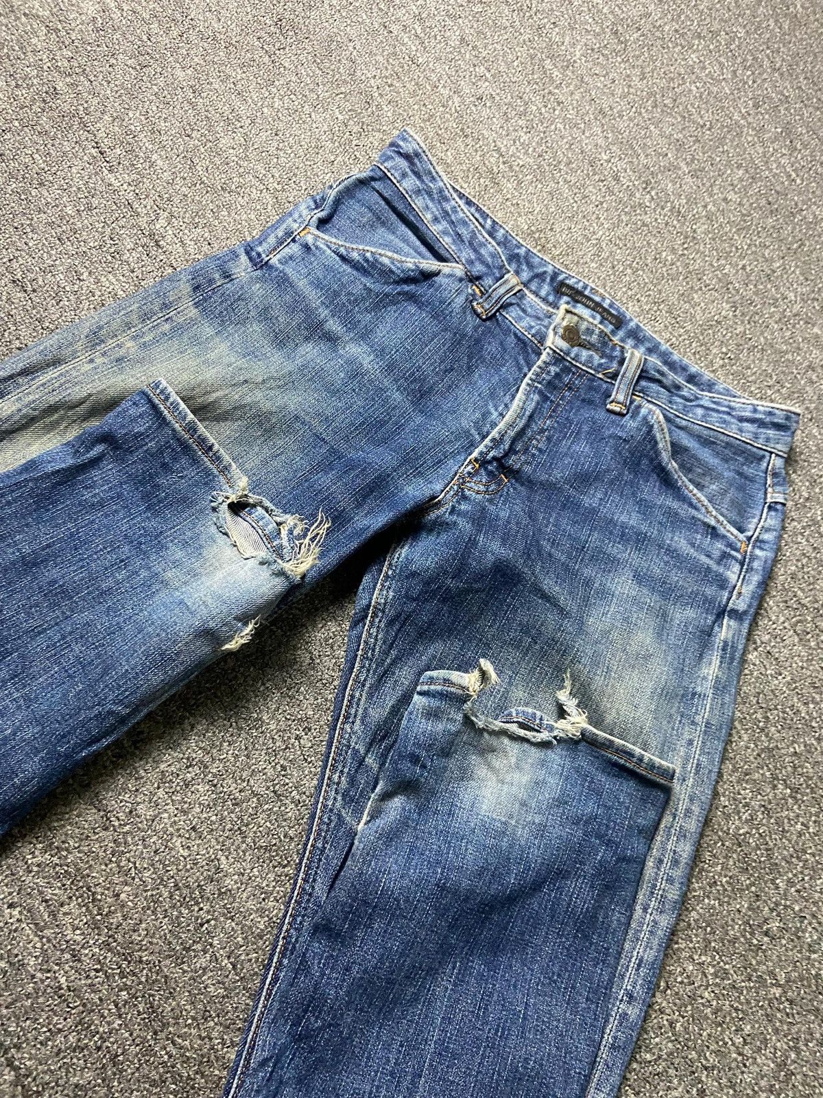 Big John Vintage Big John Distressed Denim Jeans (154) Size US 29 - 7 Thumbnail