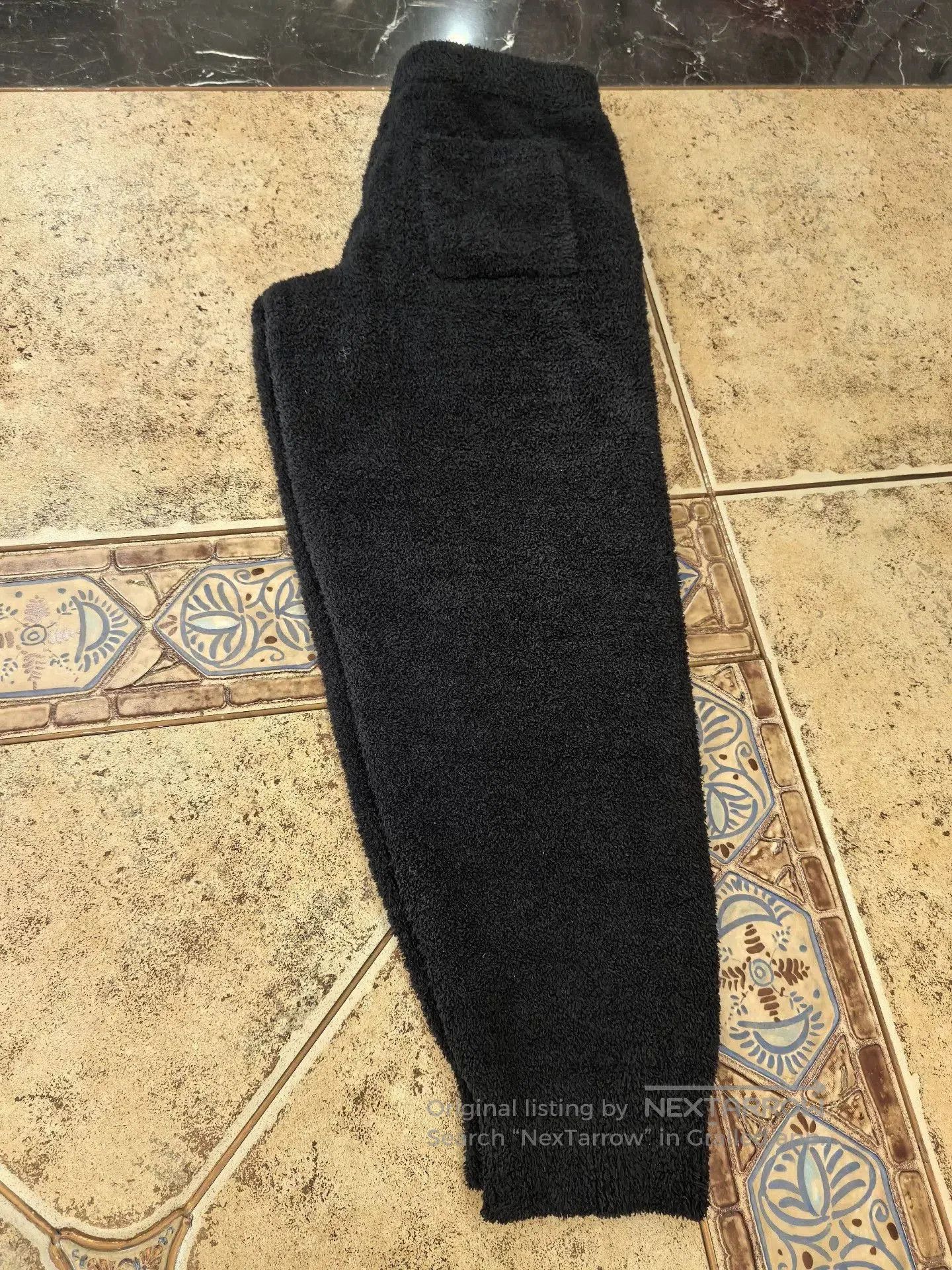Mastermind World MASTERMIND WORLD Black Fleece Pants. Size US 31 - 2 Thumbnail