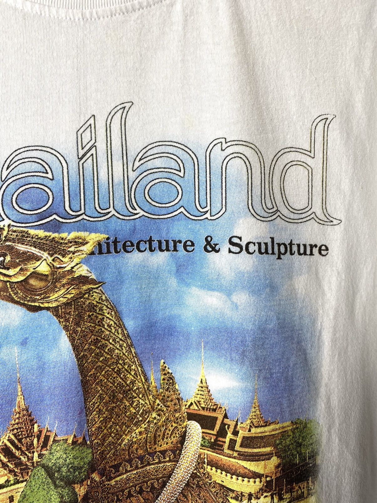 Band Tees 1990’s Vintage Thailand Bangkok Gold Dragon Art T Shirt Size US L / EU 52-54 / 3 - 5 Thumbnail