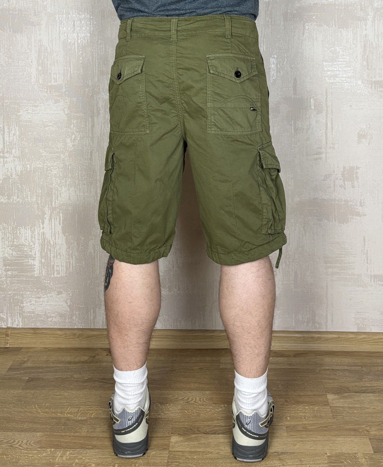 Pretty Green Pretty Green Army Cargo Bermuda Shorts Men's Size W 34 Size US 34 / EU 50 - 11 Thumbnail