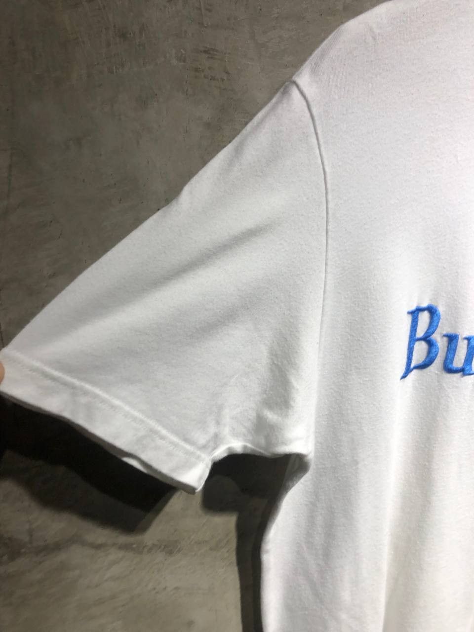Burberry Burberry Spell out logo embroidered tee Size US M / EU 48-50 / 2 - 3 Thumbnail