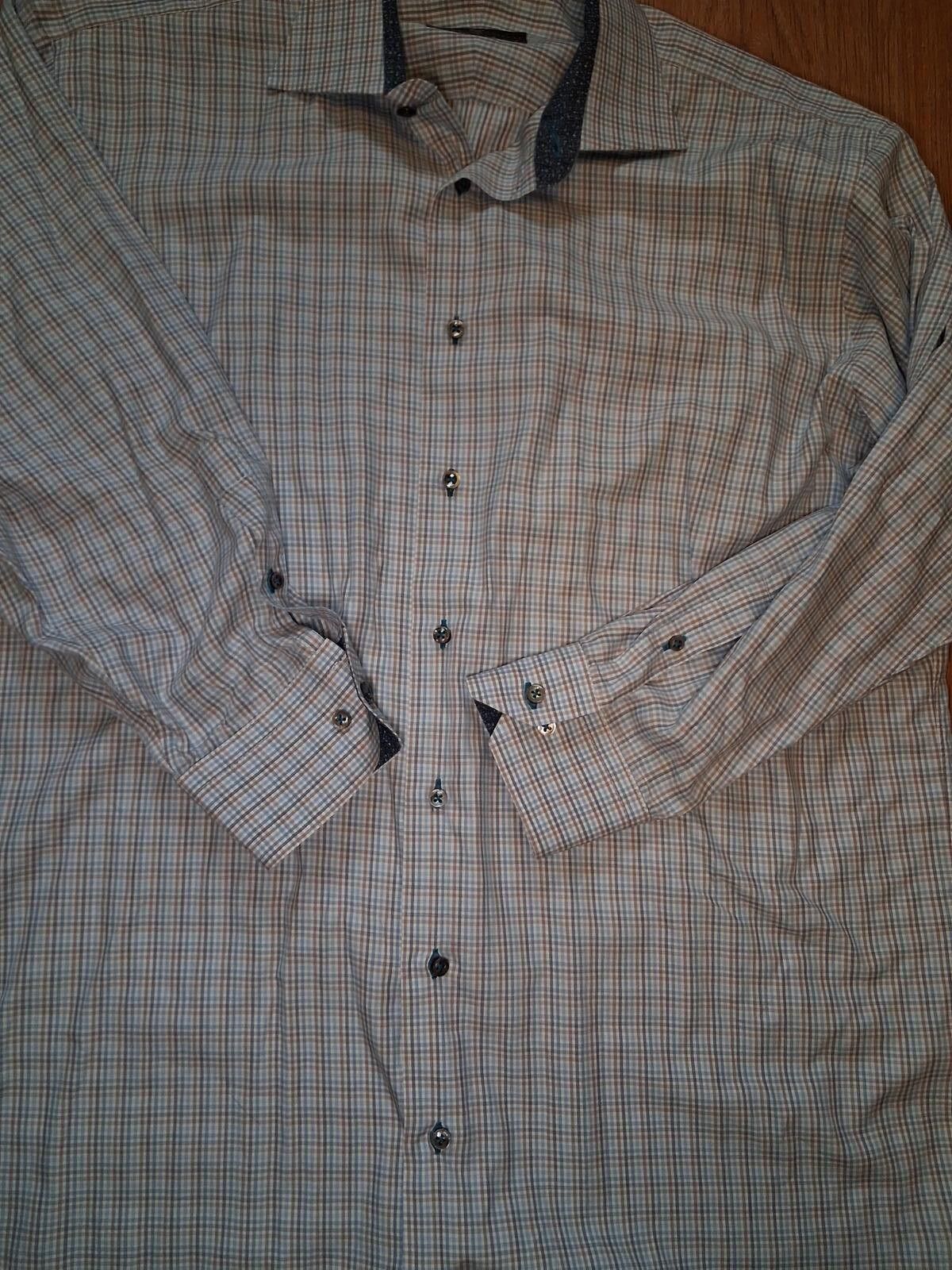 Robert Talbott Robert Talbott Shirt 17-31 Large Multicolor Plaid Cotton Size US L / EU 52-54 / 3 - 8 Thumbnail