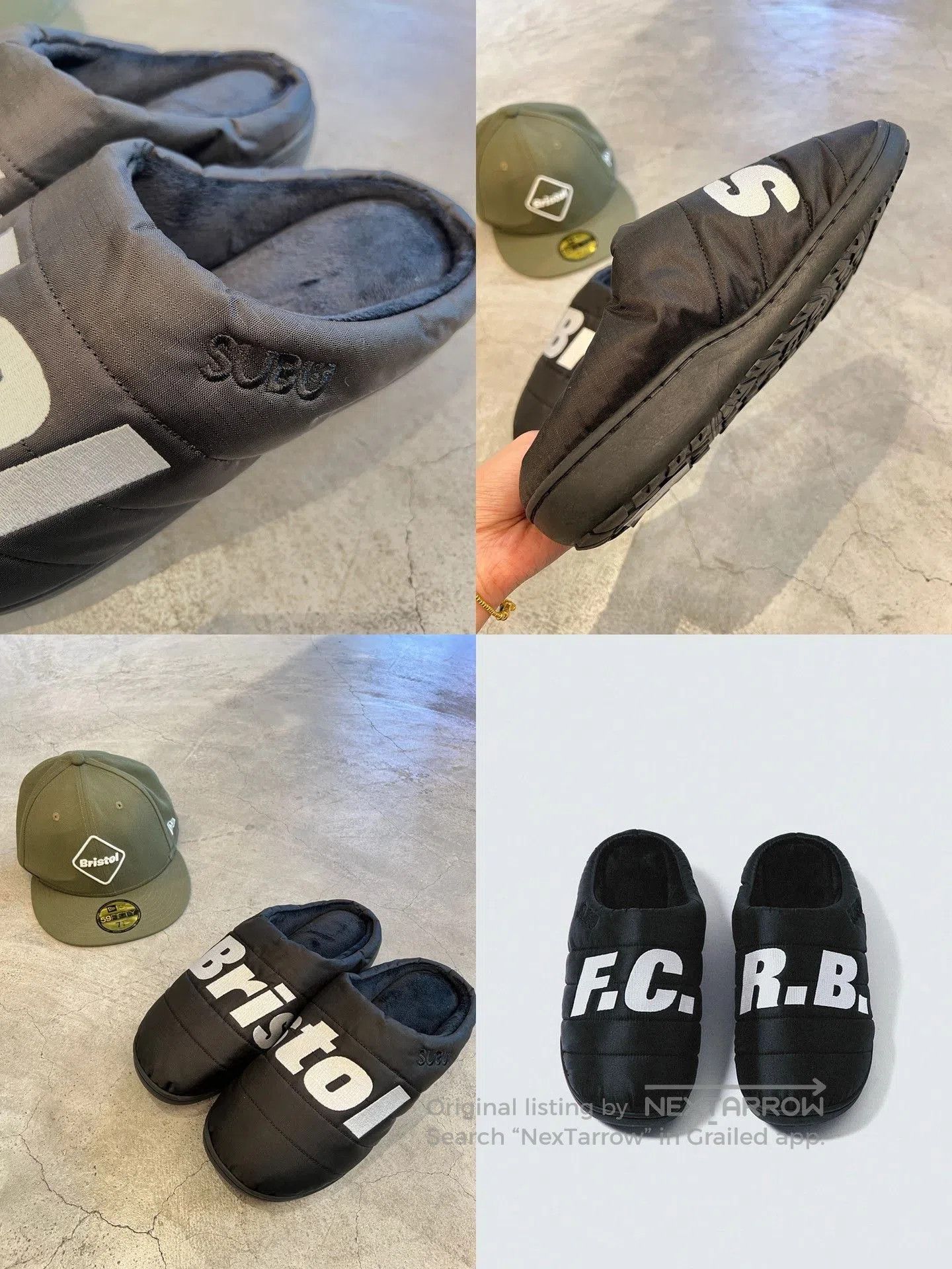 F.C. Real Bristol F.C.Real Bristol x SUBU Women's Slippers. Size US 6 / IT 36 - 7 Thumbnail