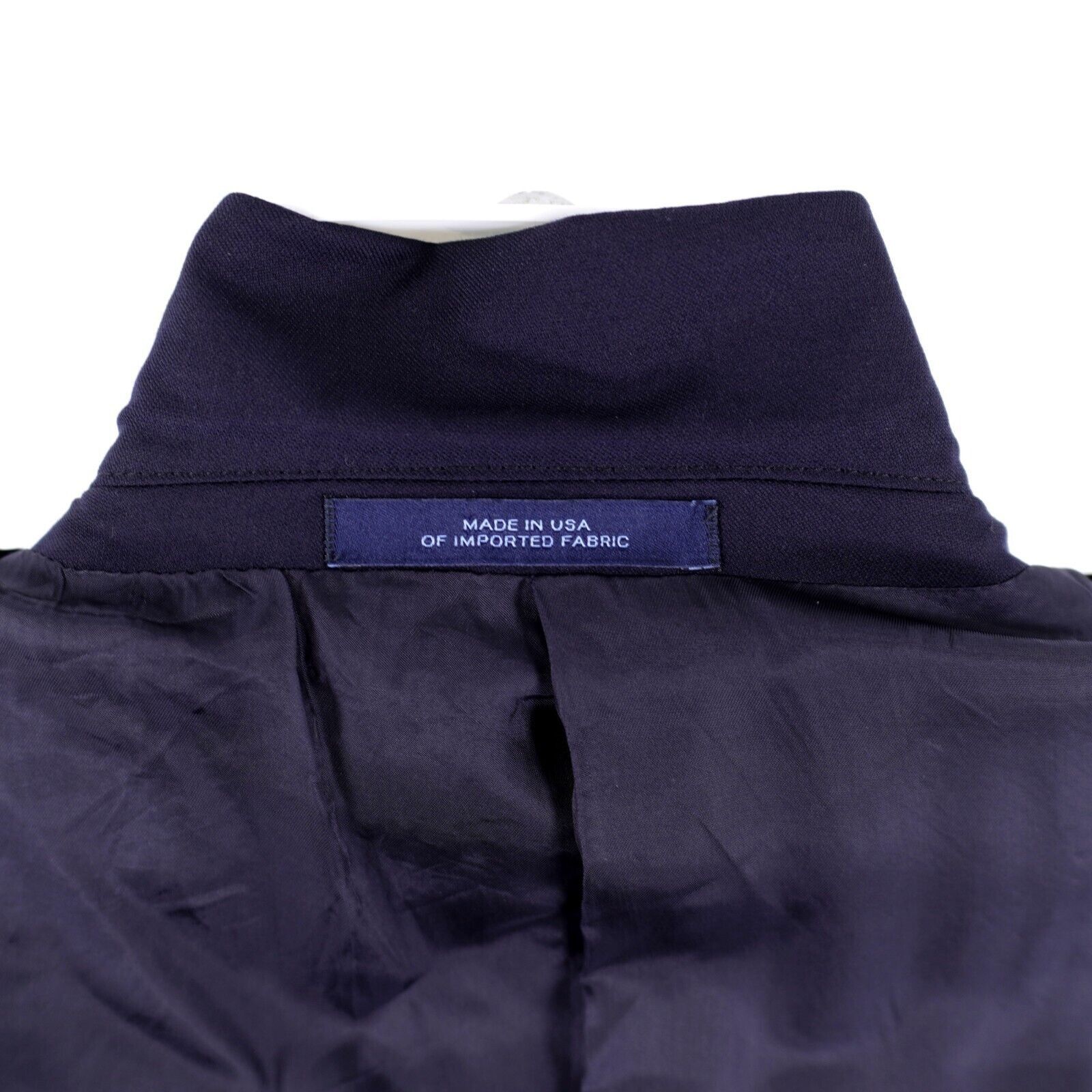 Joseph Abboud Joseph Abboud Blue Wool 2 Button Blazer 42L Or Slim 44L Size 42L - 12 Thumbnail