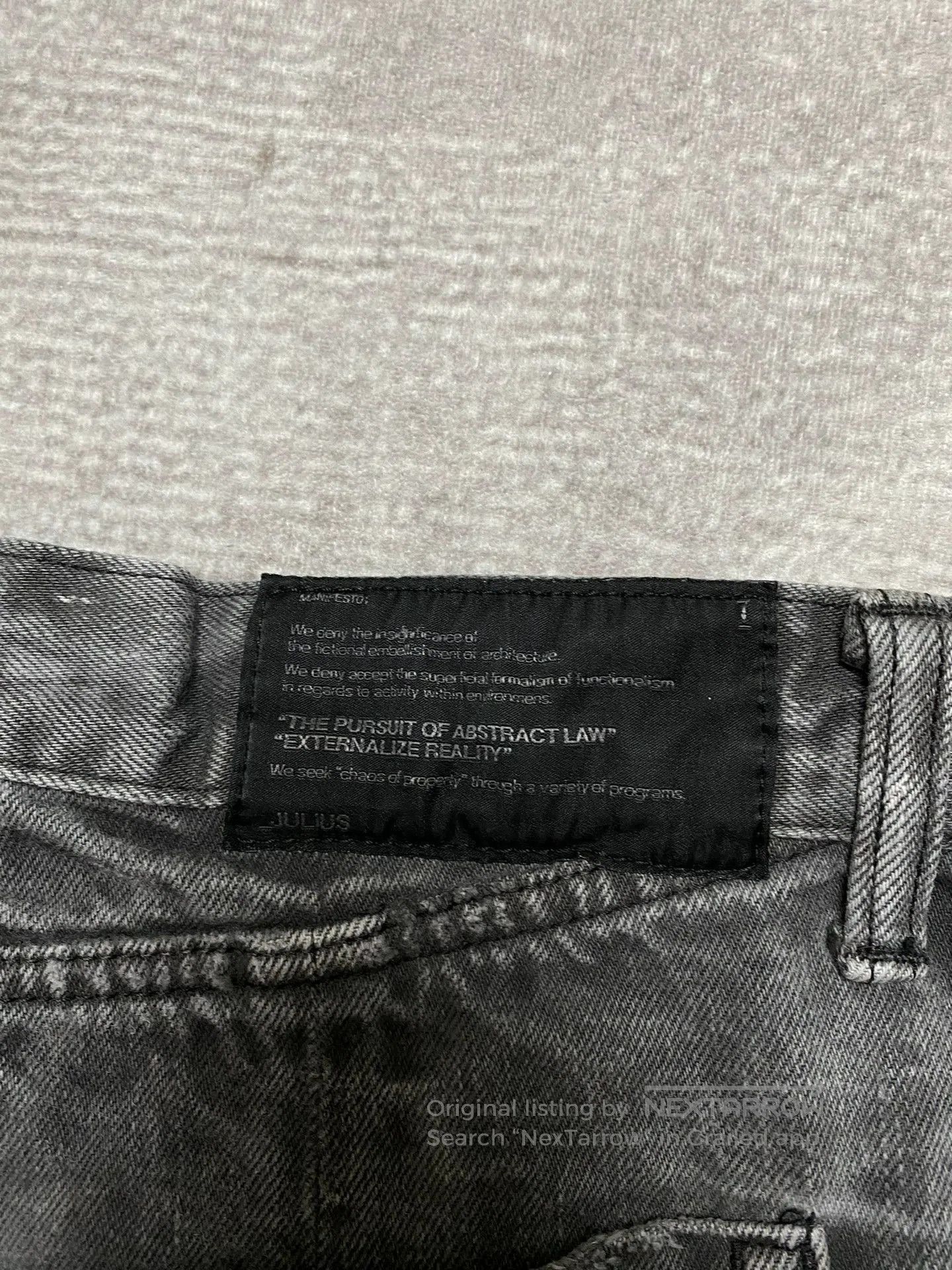 Rick Owens spiraled gray flared pants by julius 7. Size US 42 / EU 58 - 8 Thumbnail