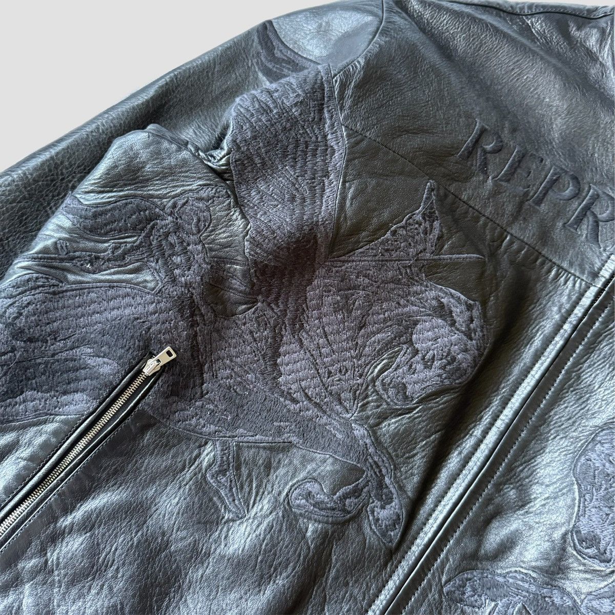 Represent Clo. Represent X Horizons Exclusive Collaboration Leather Jacket Size US L / EU 52-54 / 3 - 10 Thumbnail