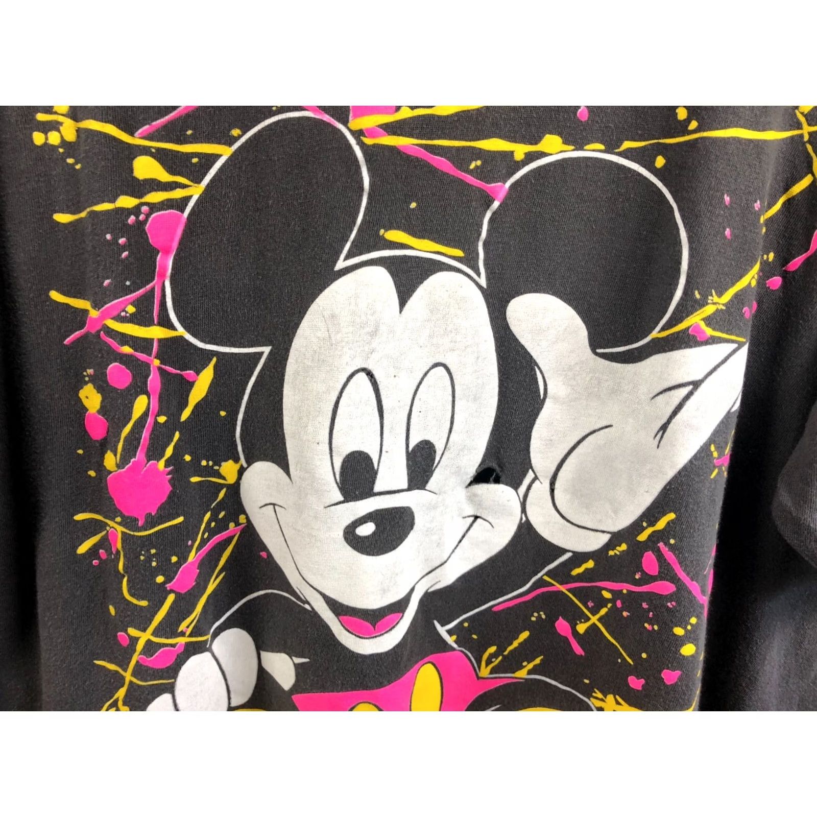 Vintage VINTAGE Mickey Mouse T-Shirt Gray Cartoon Men's One Size Size US M / EU 48-50 / 2 - 7 Thumbnail