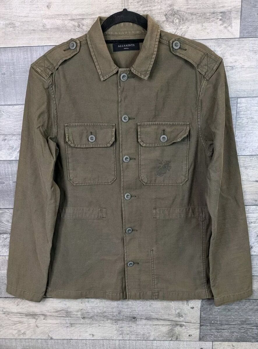 Allsaints All Saints japanese military green shirt Size US L / EU 52-54 / 3 - 2 Thumbnail